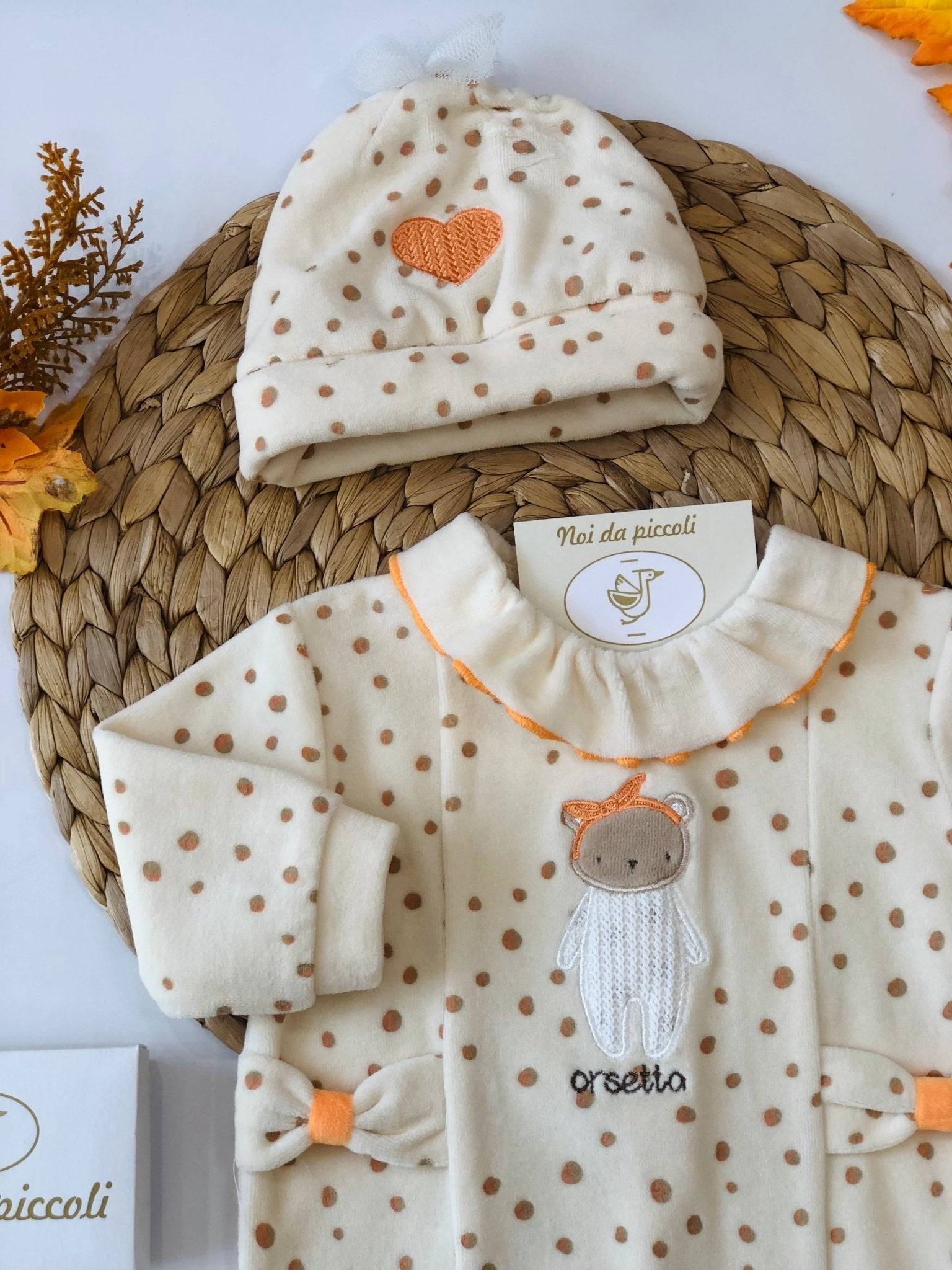 TUTINA CINIGLIA BEIGE ORSETTA - Noi da piccoli