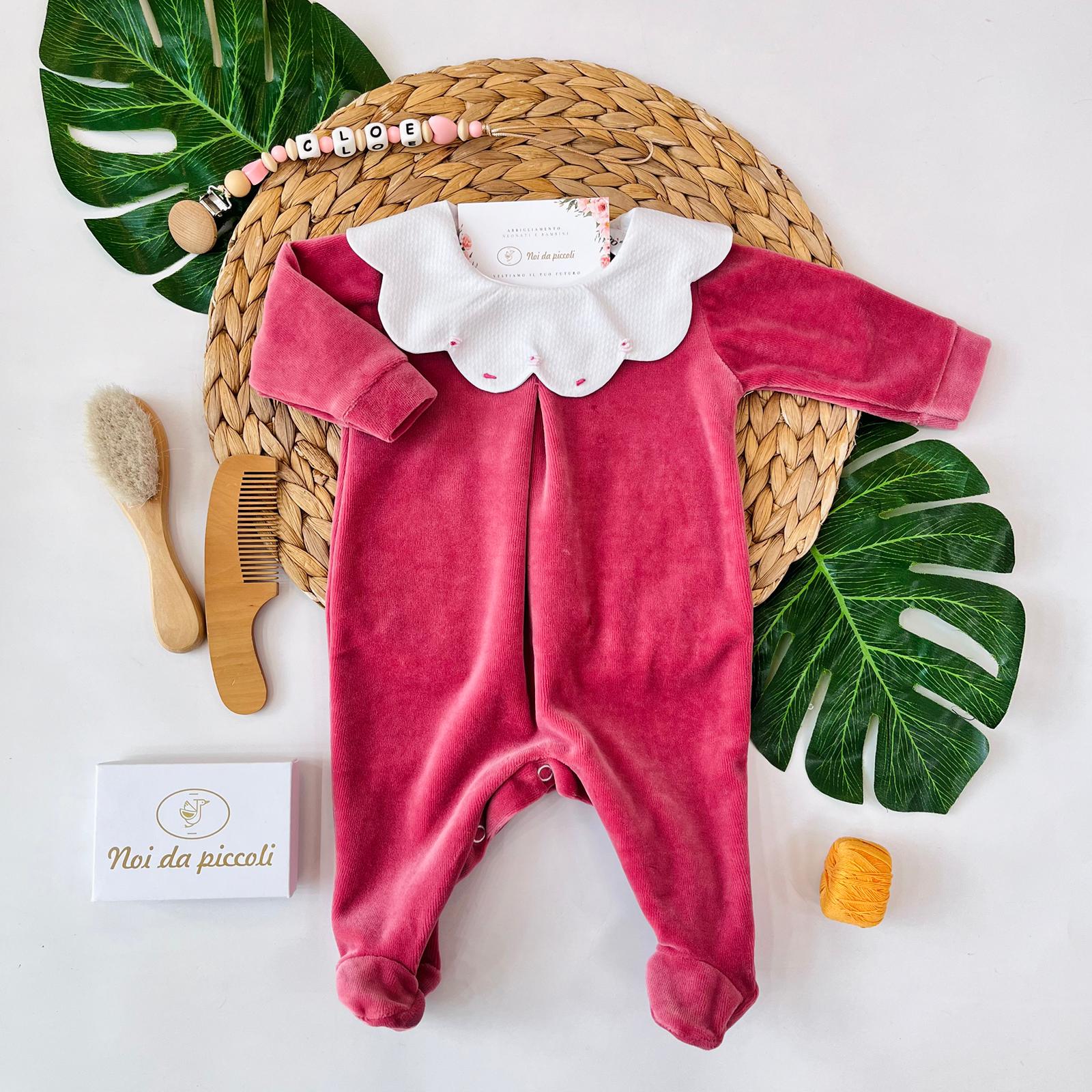 TUTINA COLLO ONDULATO FIORELLINI CINIGLIA CIPOLLA - Noi da piccoli