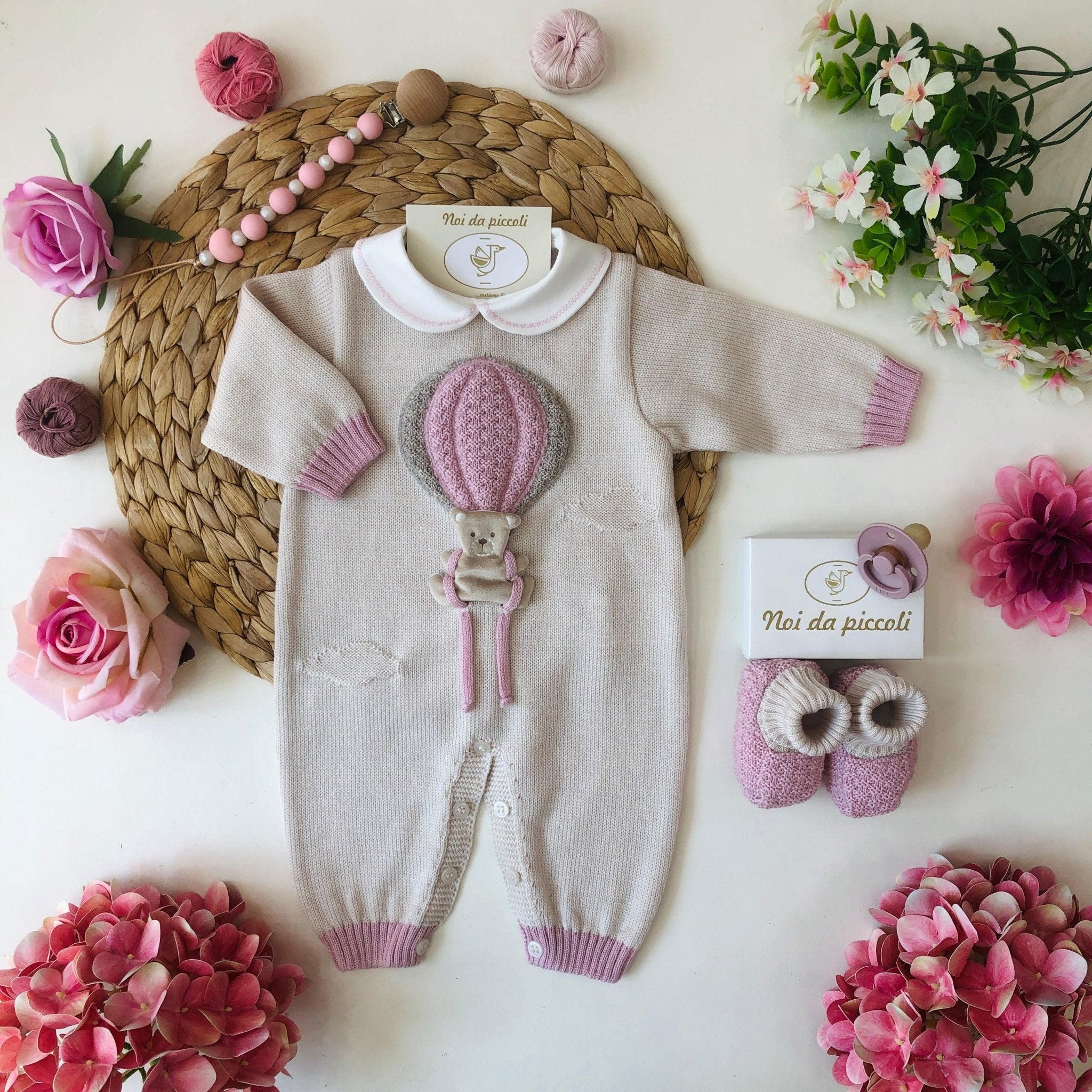 Touched by Nature - Tuta in cotone organico per bambine Touched by Nature - Tuta in cotone organico per bambine
