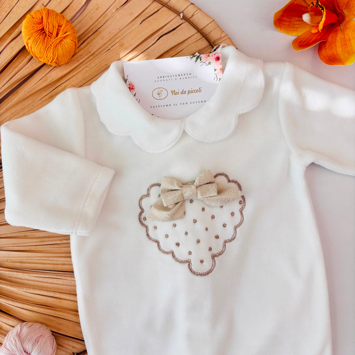 TUTINA Con nuvoletta dorata PANNA - Noi da piccoli