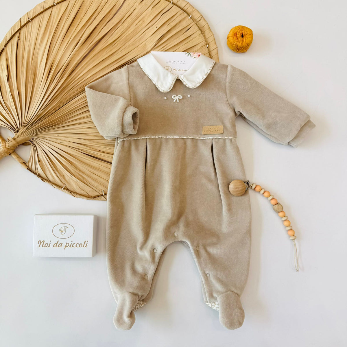 TUTINA IN CINIGLIA BEIGE - Noi da piccoli