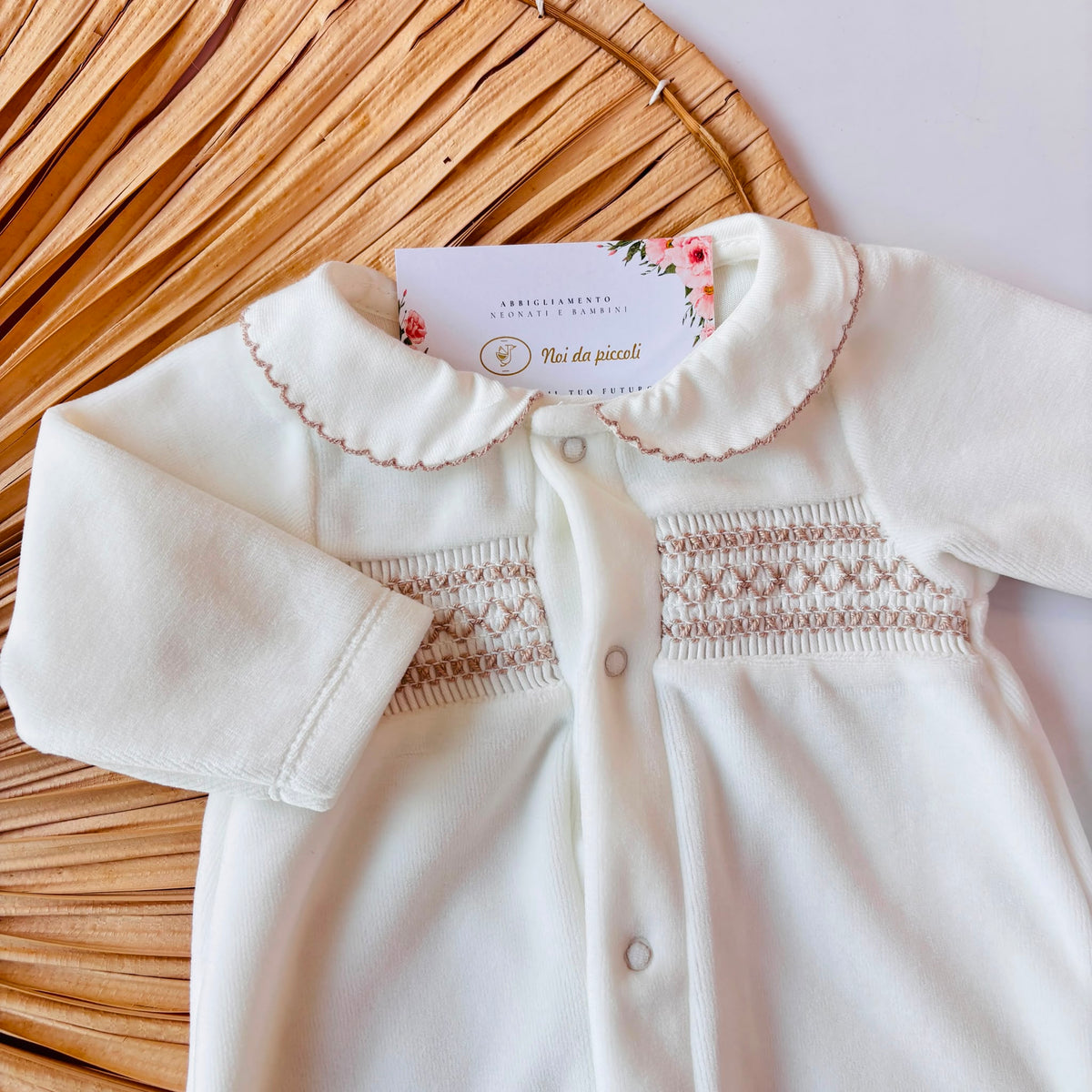 TUTINA IN CINIGLIA BEIGE - Noi da piccoli