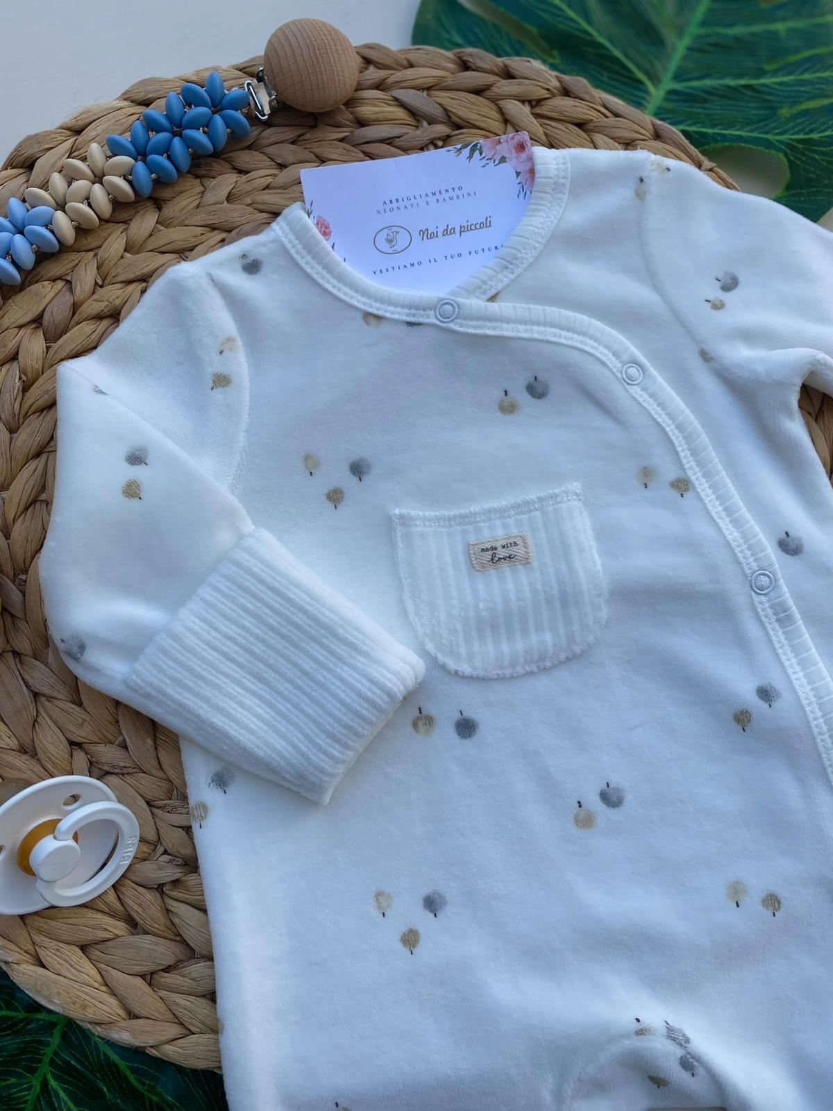 TUTINA IN CINIGLIA BIANCA CINIGLIA BIANCO - Noi da piccoli