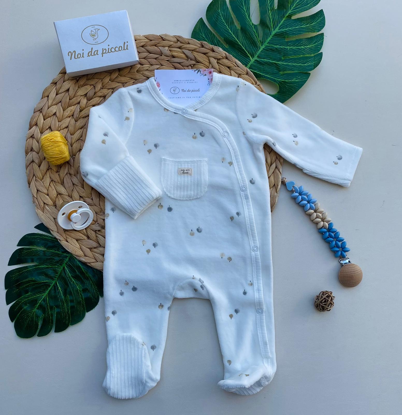 TUTINA IN CINIGLIA BIANCA CINIGLIA BIANCO - Noi da piccoli