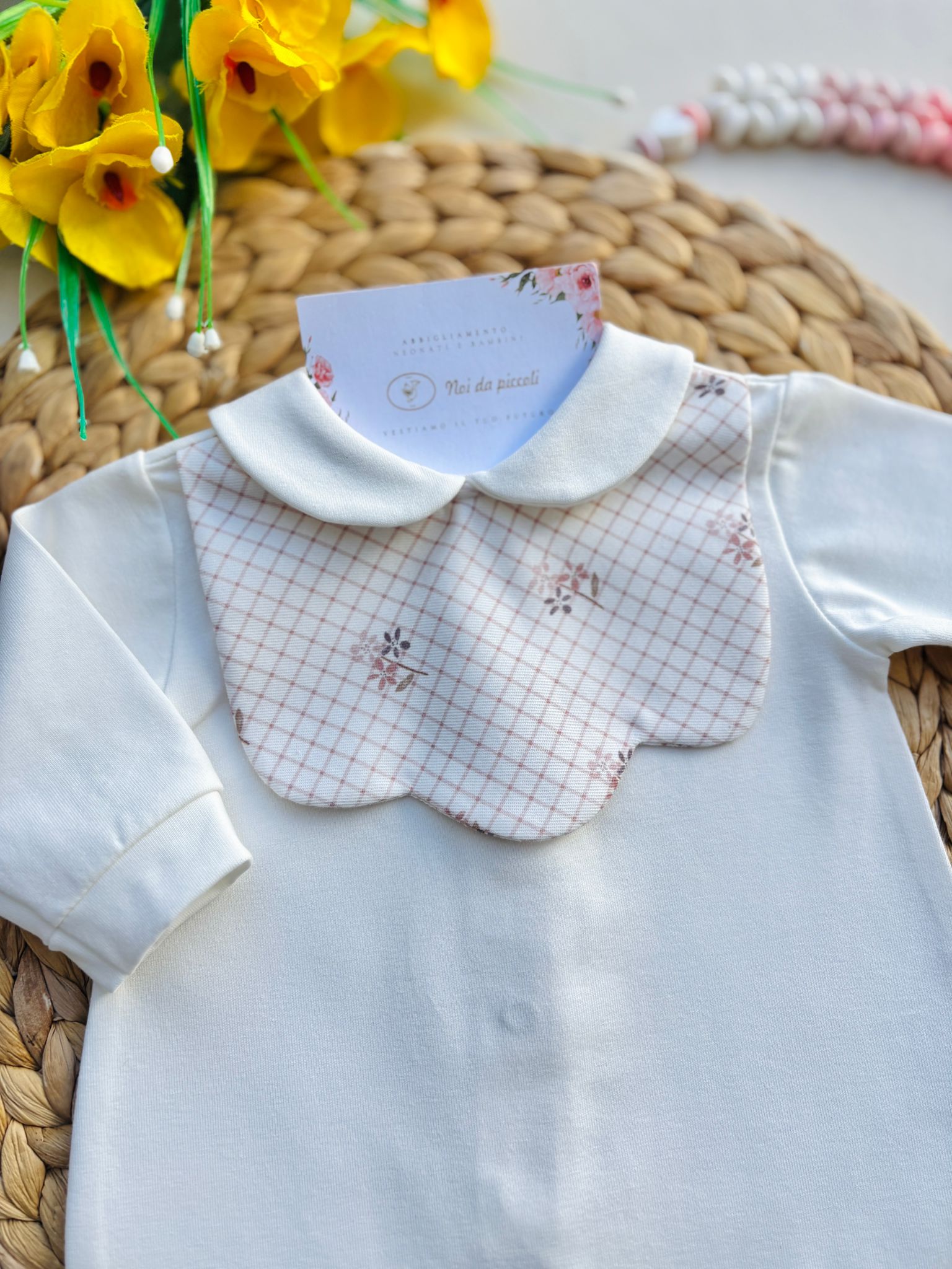 TUTINA IN CINIGLIA BIANCO - Noi da piccoli