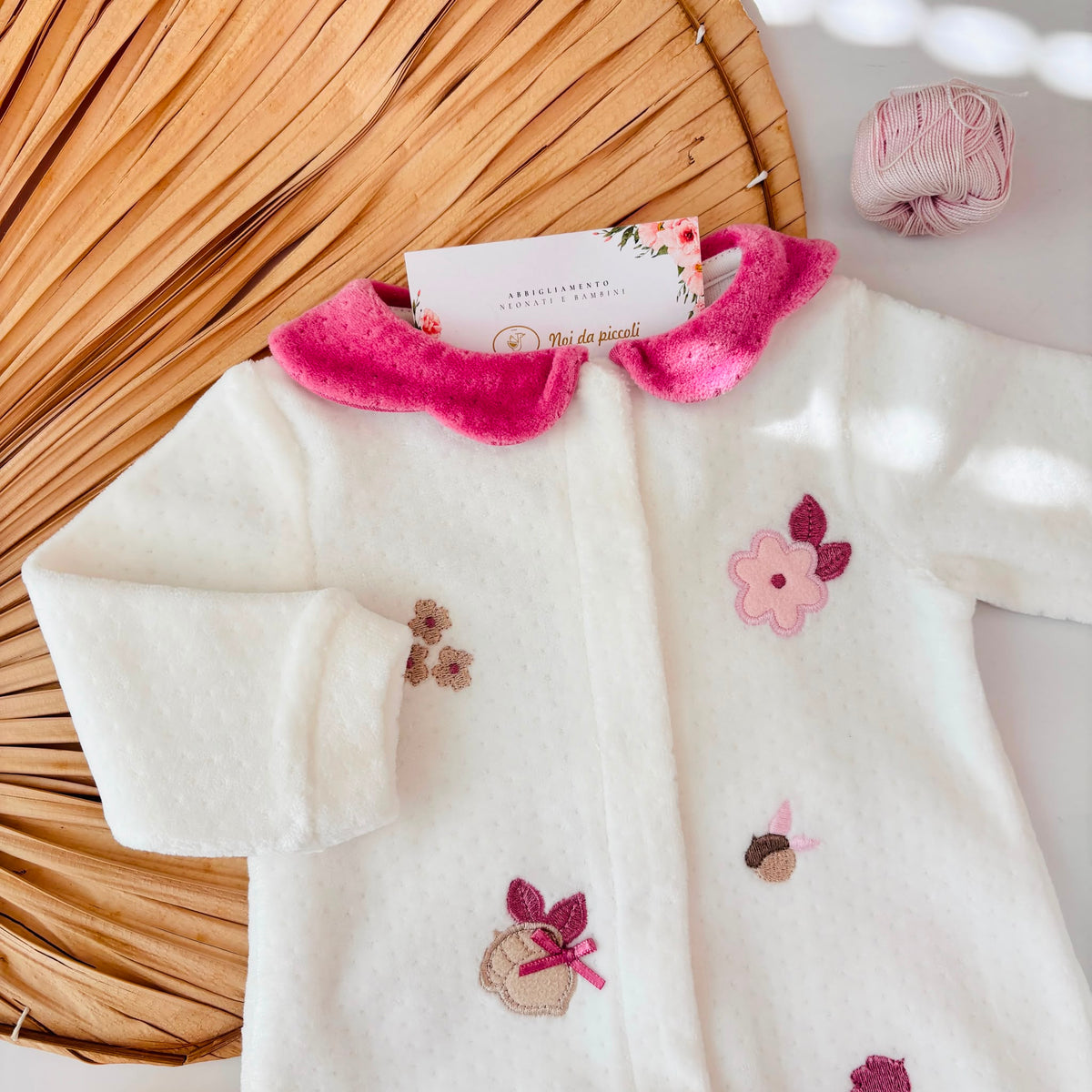TUTINA IN CINIGLIA BIANCO - Noi da piccoli
