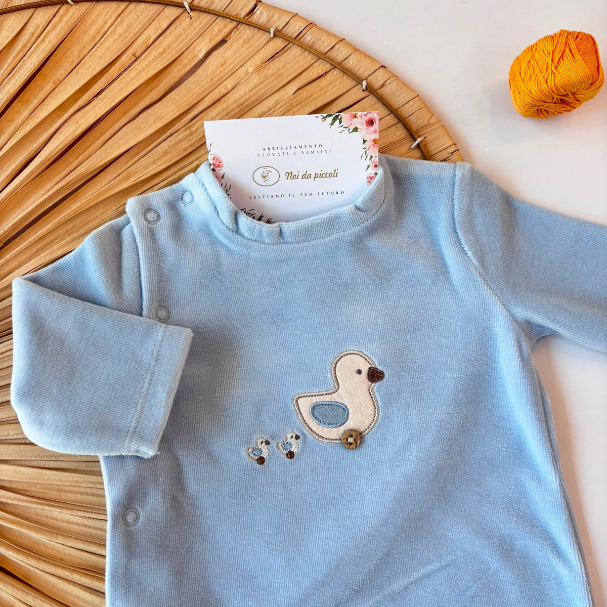 Tutina in Ciniglia Cielo con Ochetta Mayoral - dettaglio 1