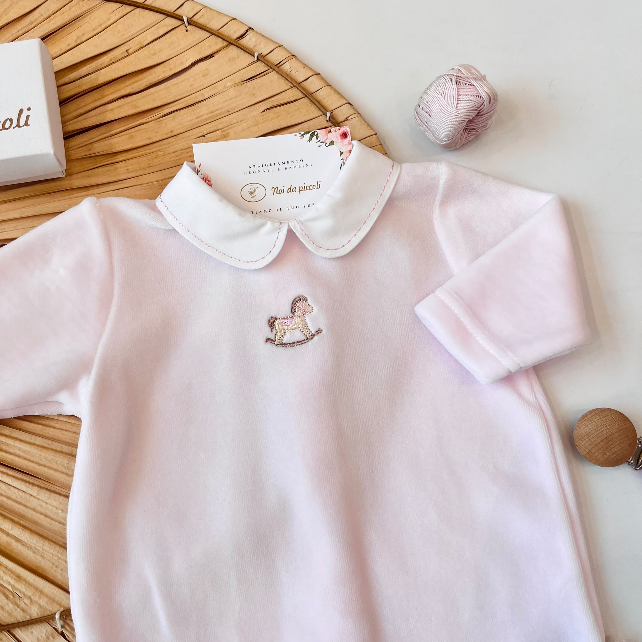 TUTINA IN CINIGLIA DONDOLO ROSA - Noi da piccoli