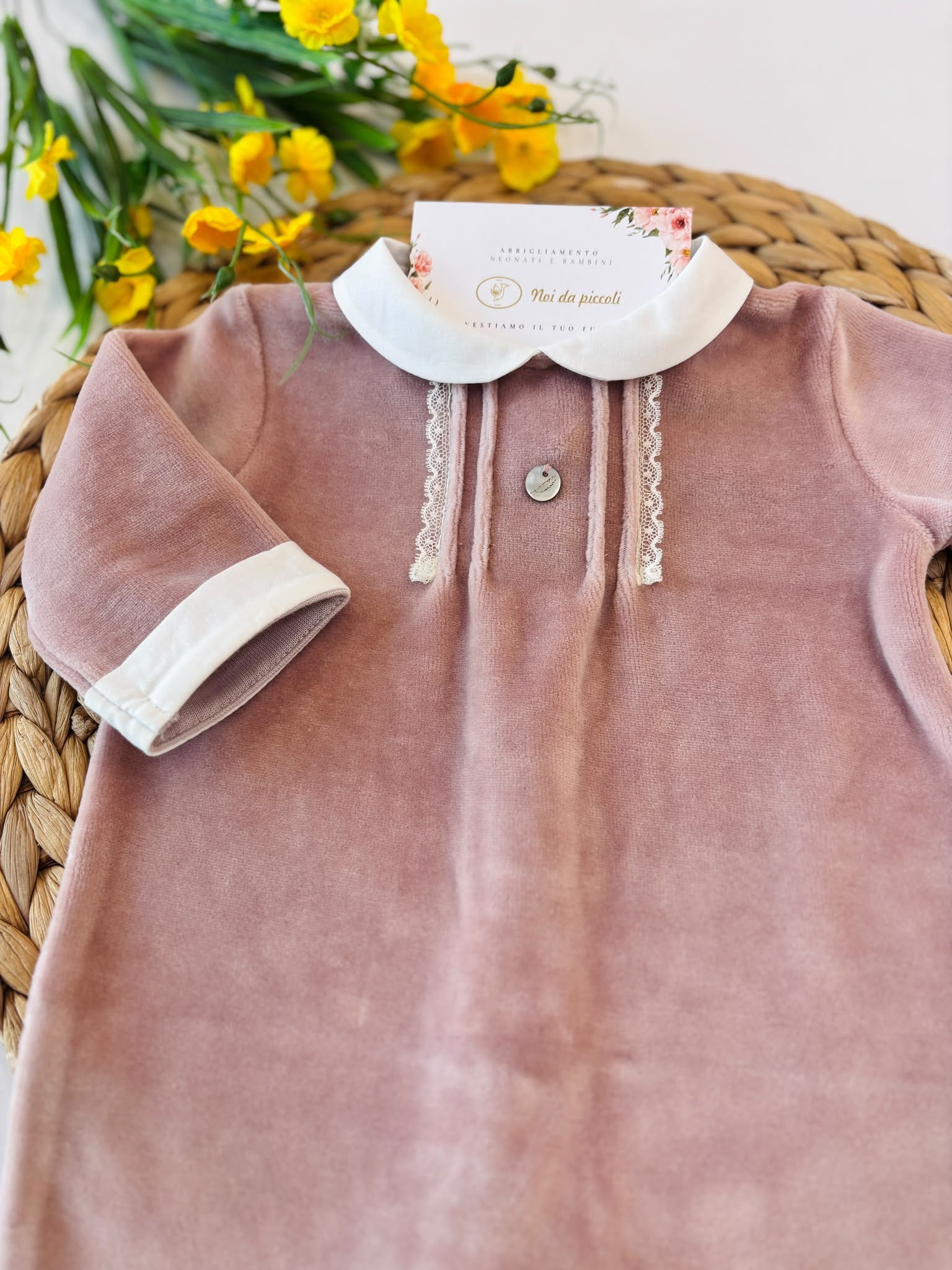TUTINA IN CINIGLIA ROSA - Noi da piccoli
