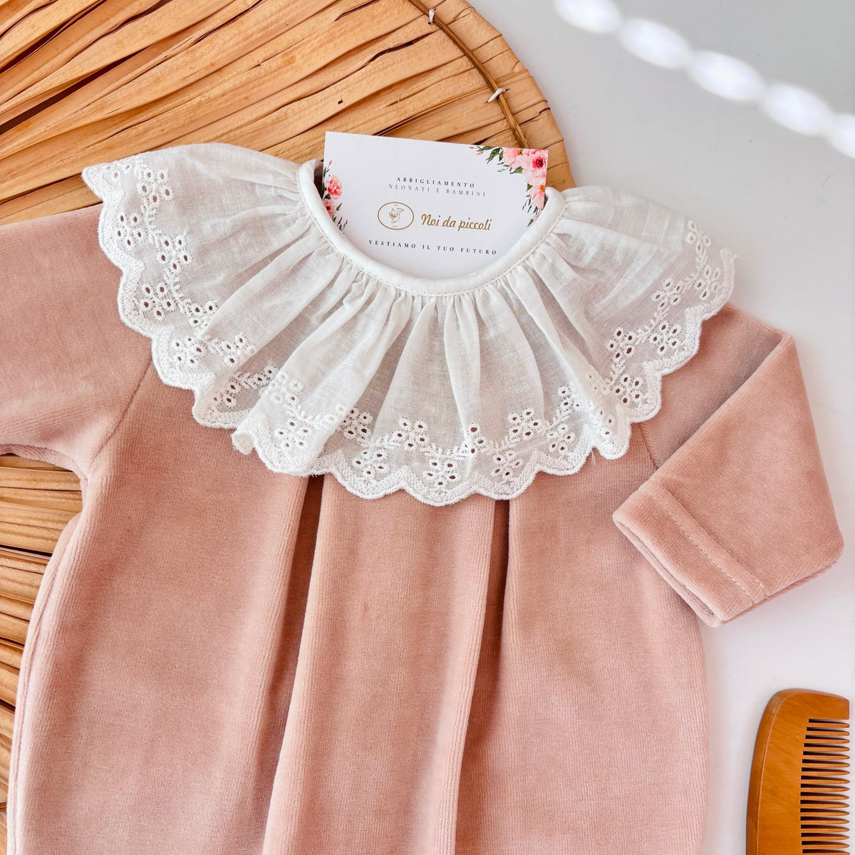 TUTINA IN CINIGLIA ROSA ANTICO - Noi da piccoli