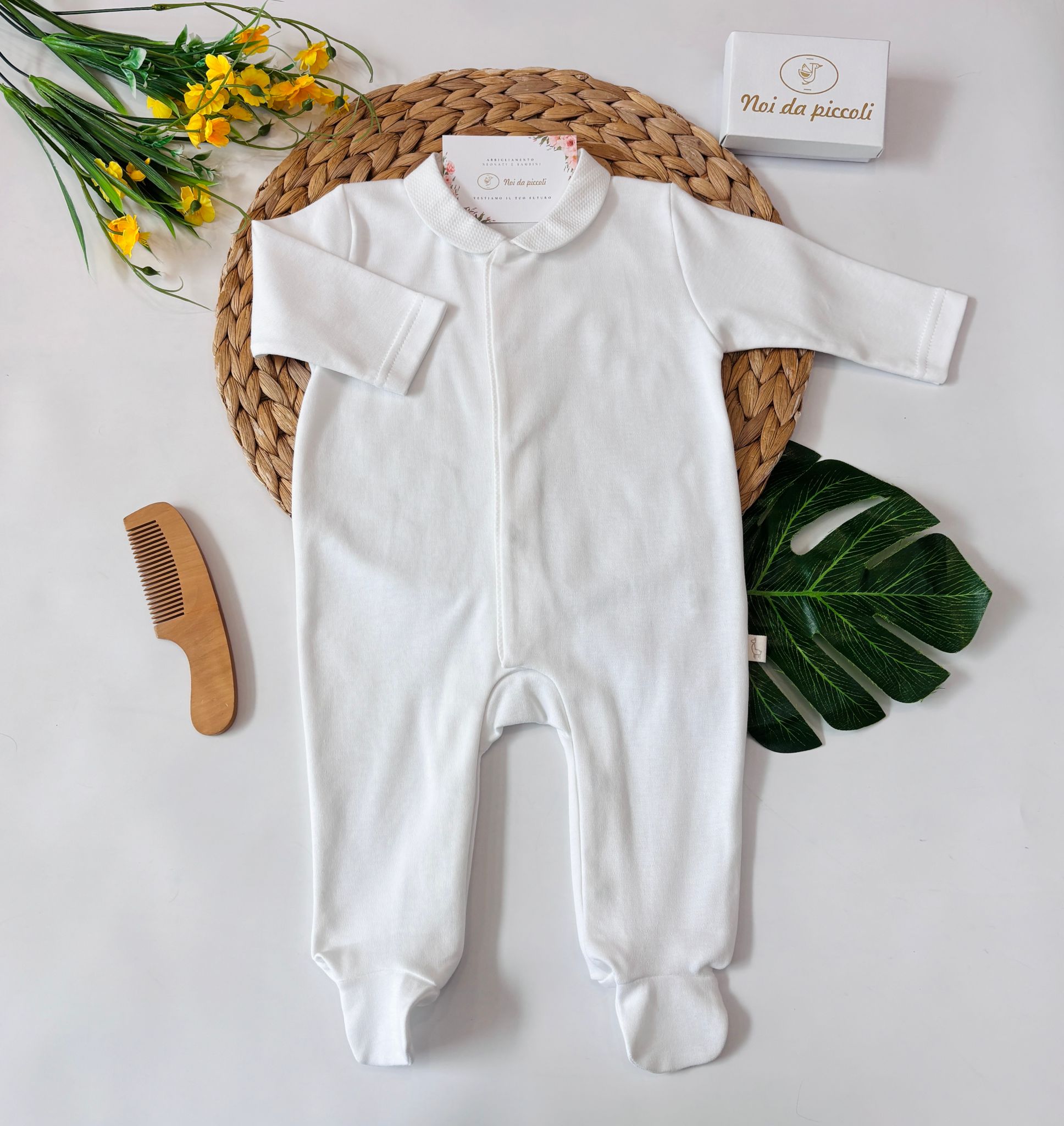 TUTINA IN COTONE ANTIPANICO BIANCO ANGELS - Noi da piccoli