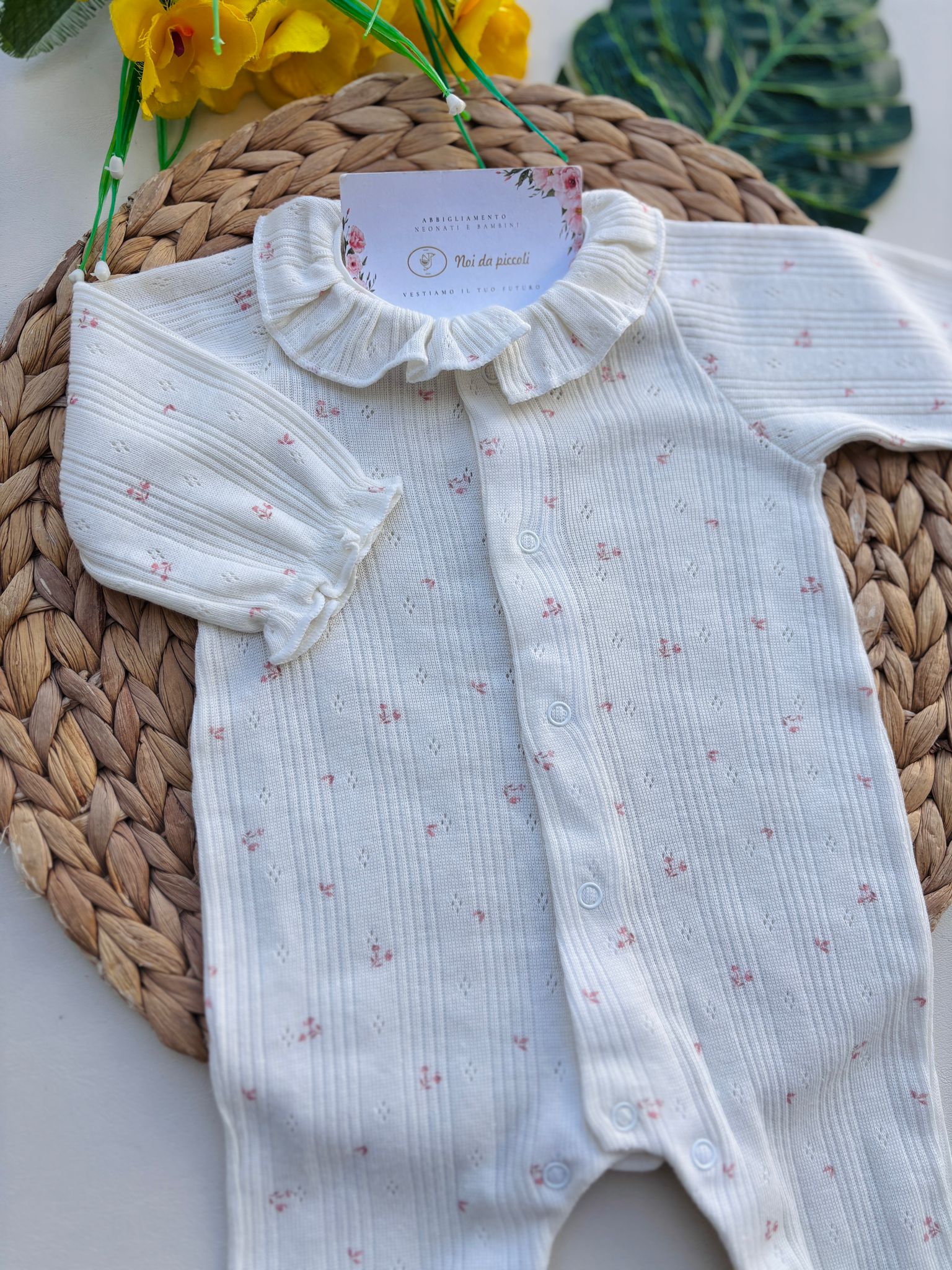 TUTINA IN COTONE ANTIPANICO CRUDO - Noi da piccoli