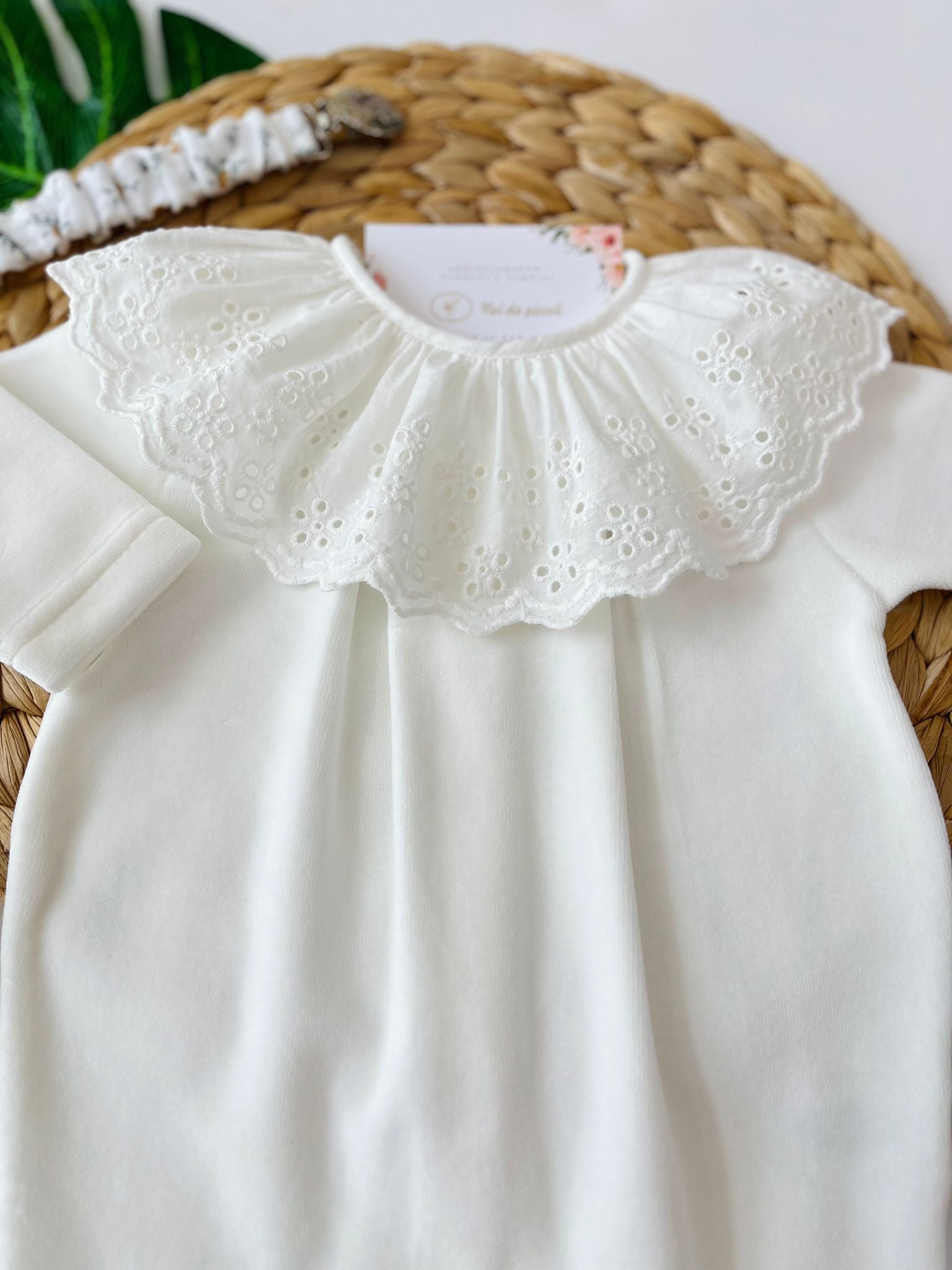 TUTINA IN PIZZO CINIGLIA Avorio - Noi da piccoli