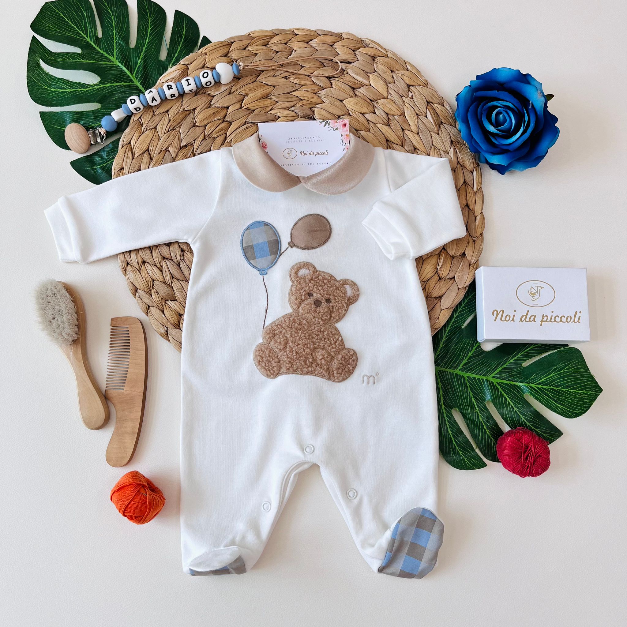 TUTINA INTERLOCK BAMBOO E COTONE CALDO POLVERE TABACCO - Noi da piccoli