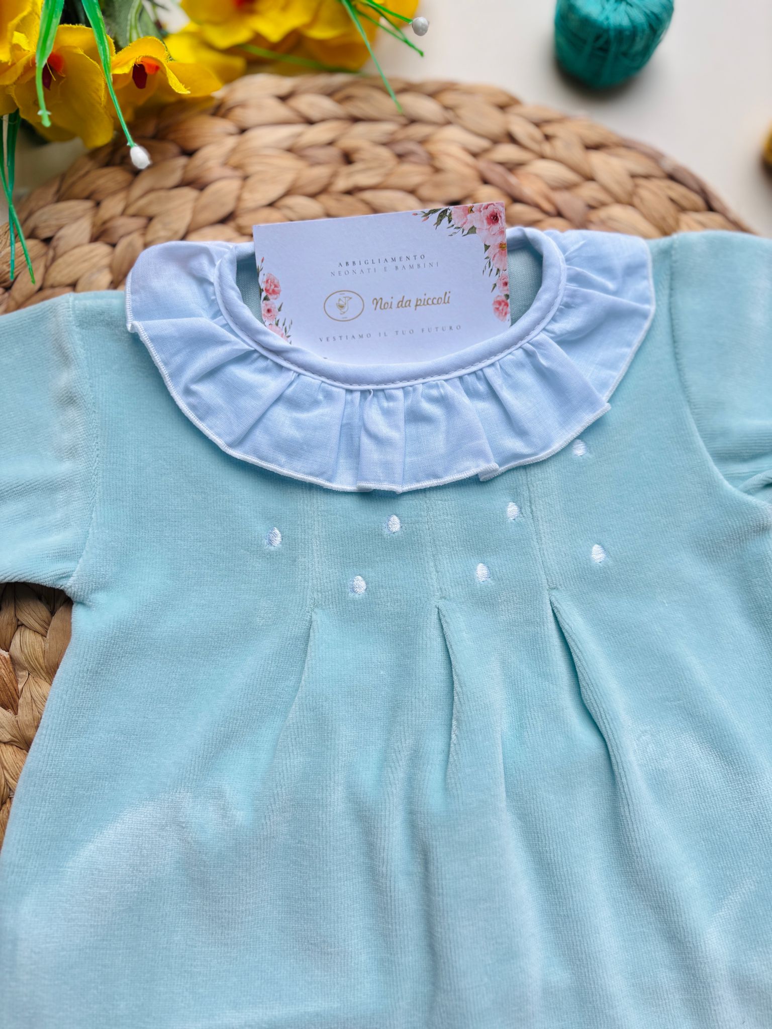 TUTINA MAQUIL CINIGLIA VERDE ACQUA - Noi da piccoli