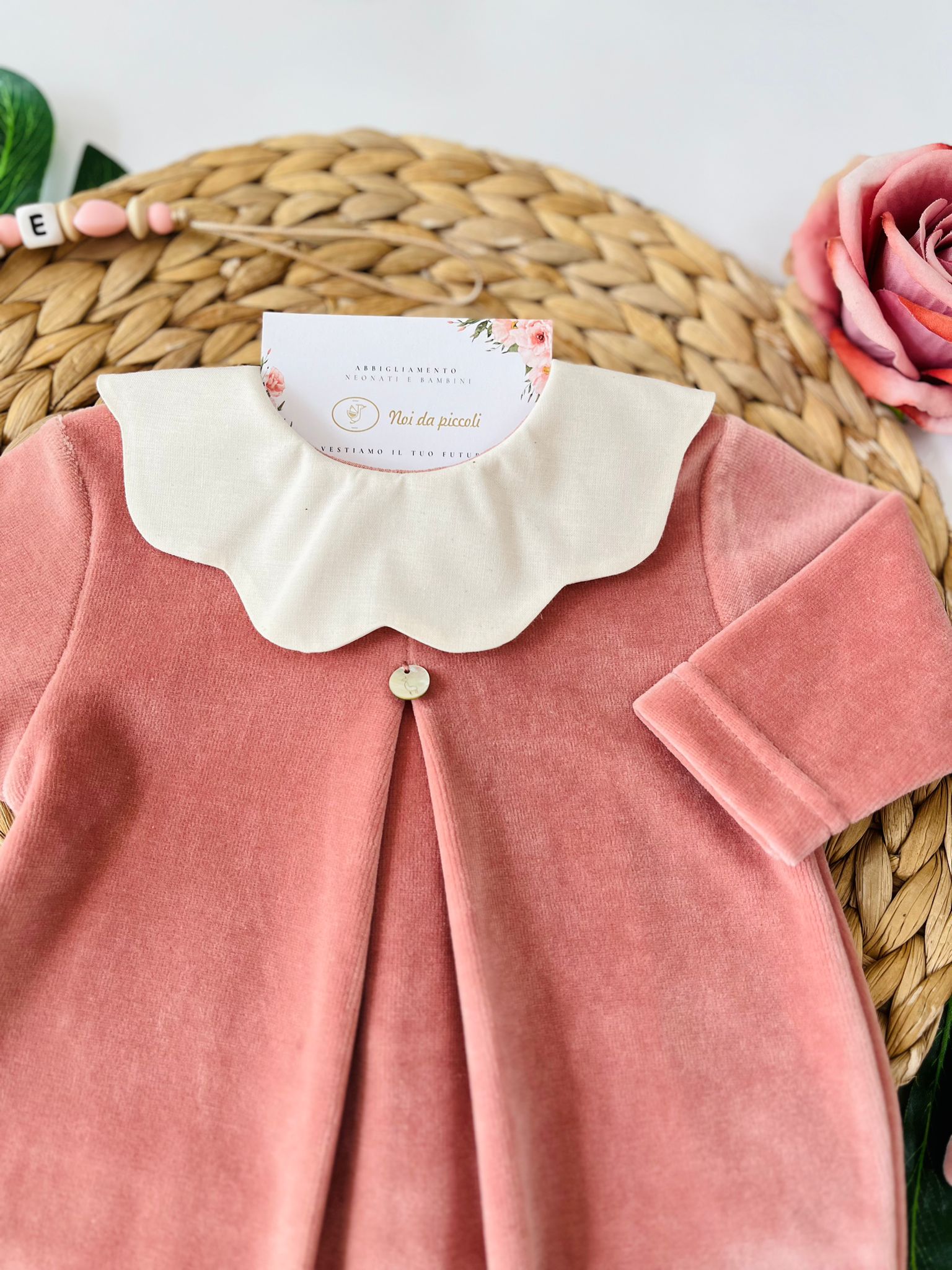 TUTINA NUVOLA CINIGLIA OLD ROSE - Noi da piccoli