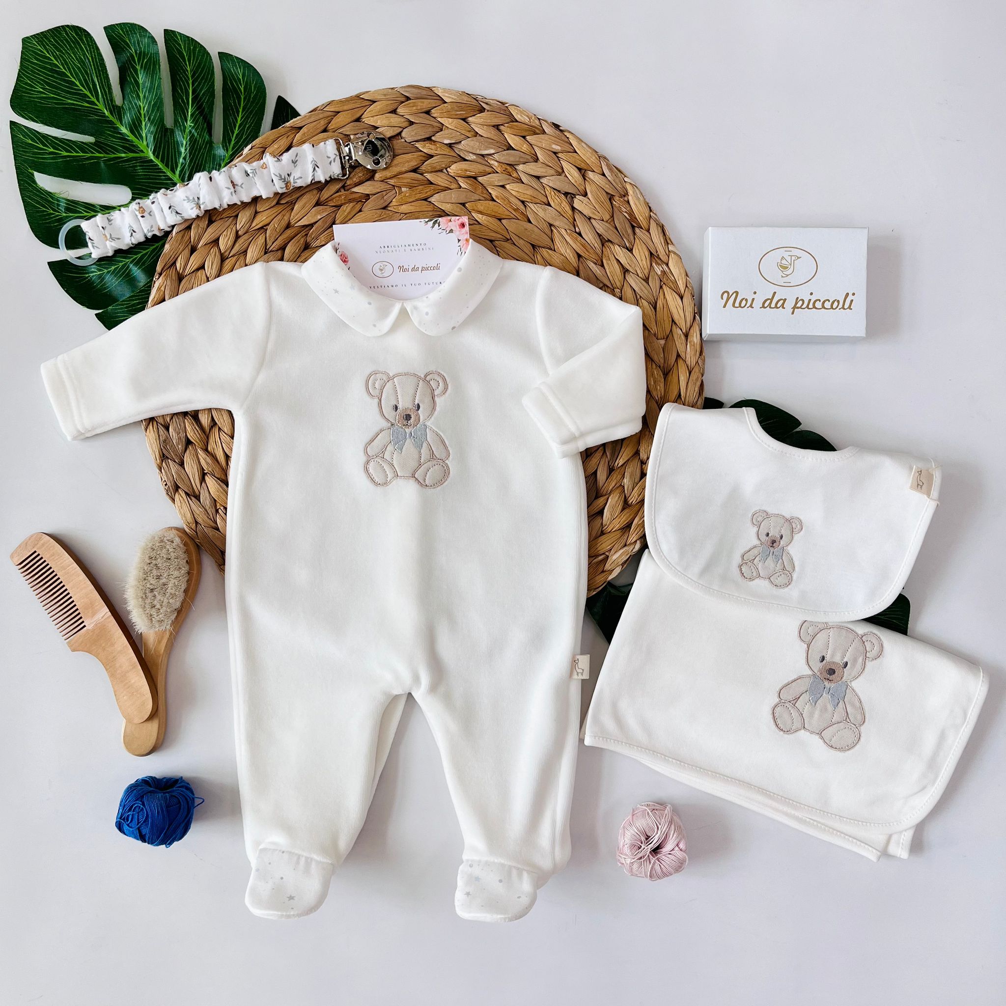 TUTINA ORSETTO CINIGLIA Avorio - Noi da piccoli