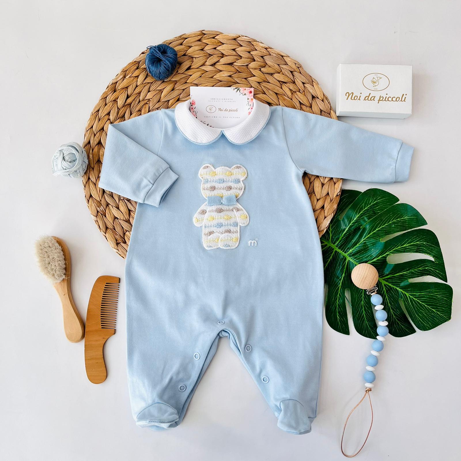 TUTINA ORSETTO COTONE YELSY POLVERE MULTICOLOR - Noi da piccoli