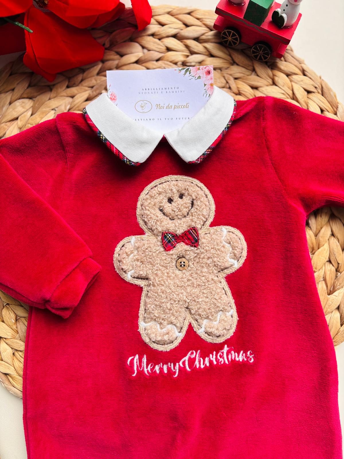 TUTINA PAN DI ZENZERO BOY CINIGLIA ROSSO - Noi da piccoli