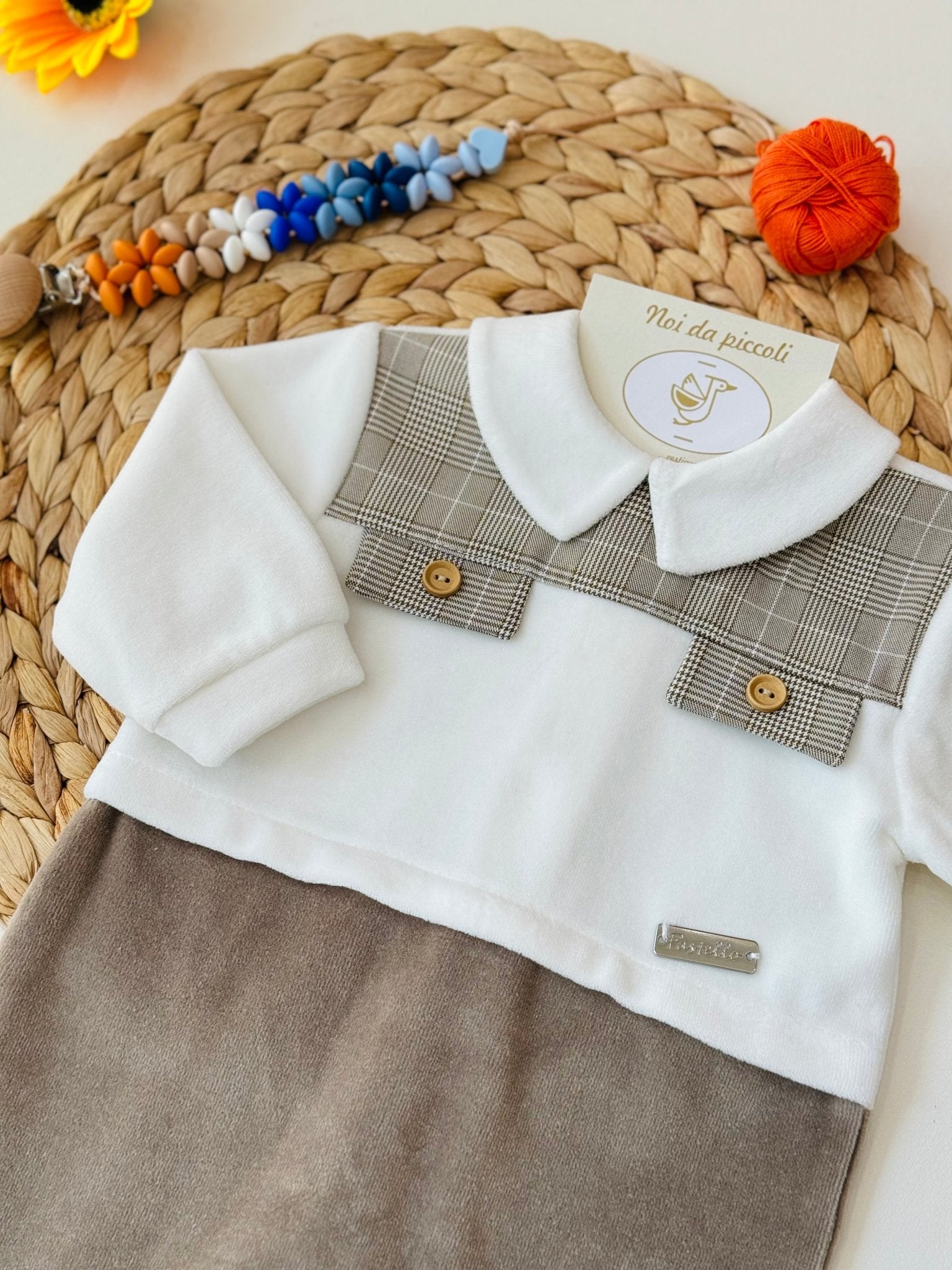 TUTINA PANNA E BEIGE CINIGLIA - Noi da piccoli