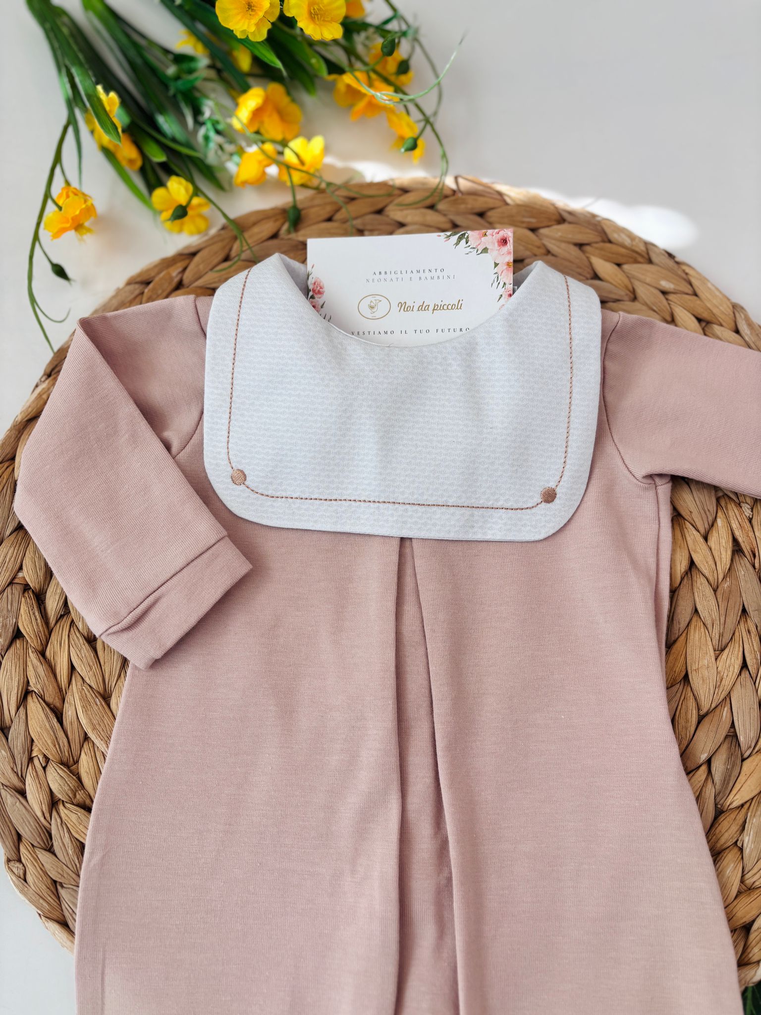 TUTINA PATTEN 100 % COTONE CIPRIA - Noi da piccoli