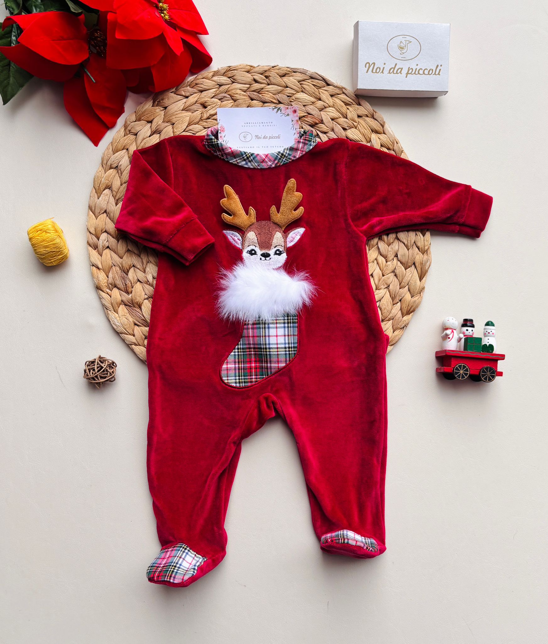 TUTINA PICCOLO RUDOLF CINIGLIA ROSSO - Noi da piccoli