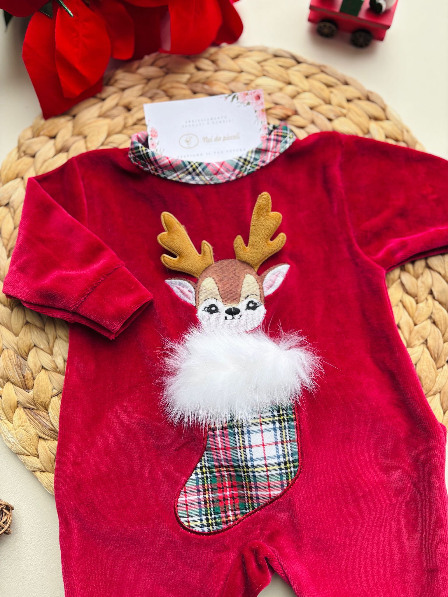 TUTINA PICCOLO RUDOLF CINIGLIA ROSSO - Noi da piccoli