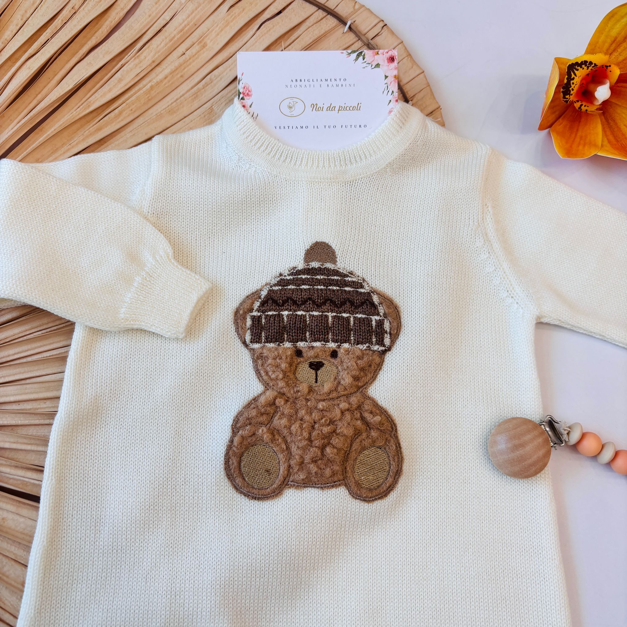 TUTINA PURA LANA MERINO PANNA - Noi da piccoli