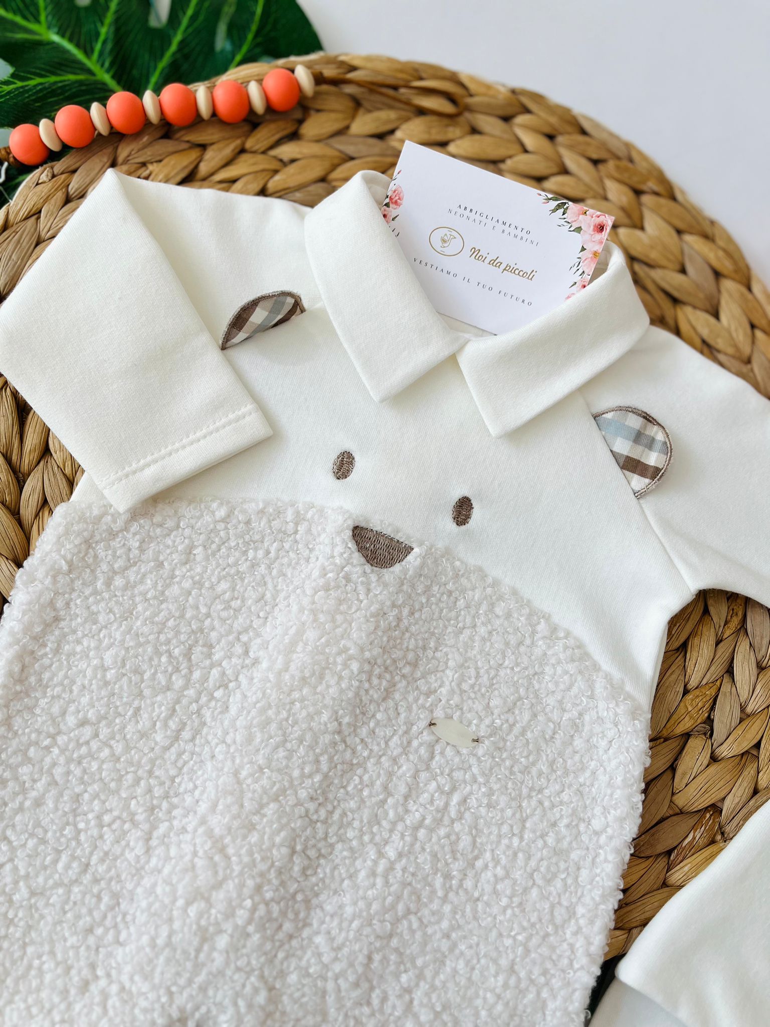 TUTINA SHERPA COTONE CALDO PANNA - Noi da piccoli