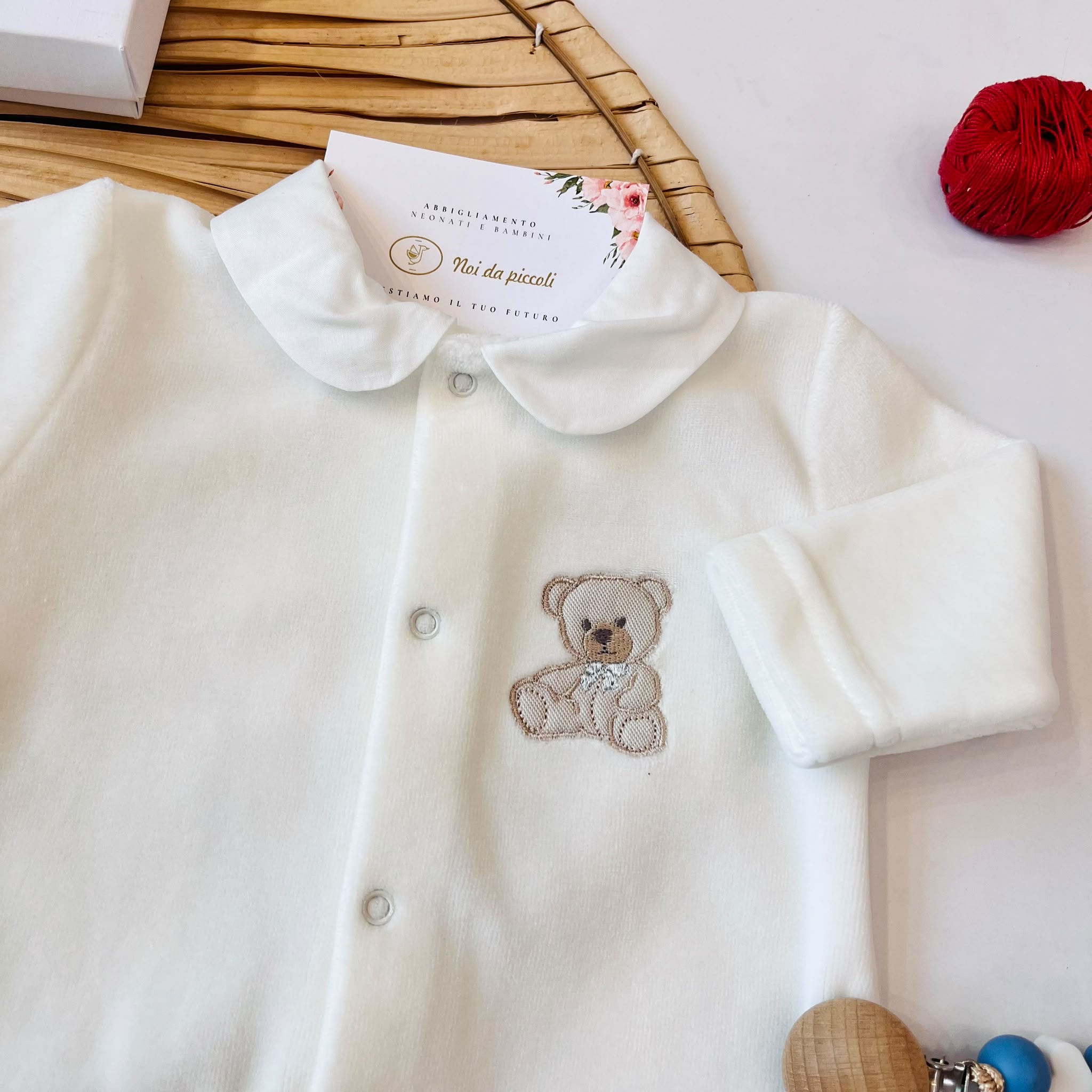 TUTINA ANTIPANICO IN CINIGLIA CON ORSETTO PANNA