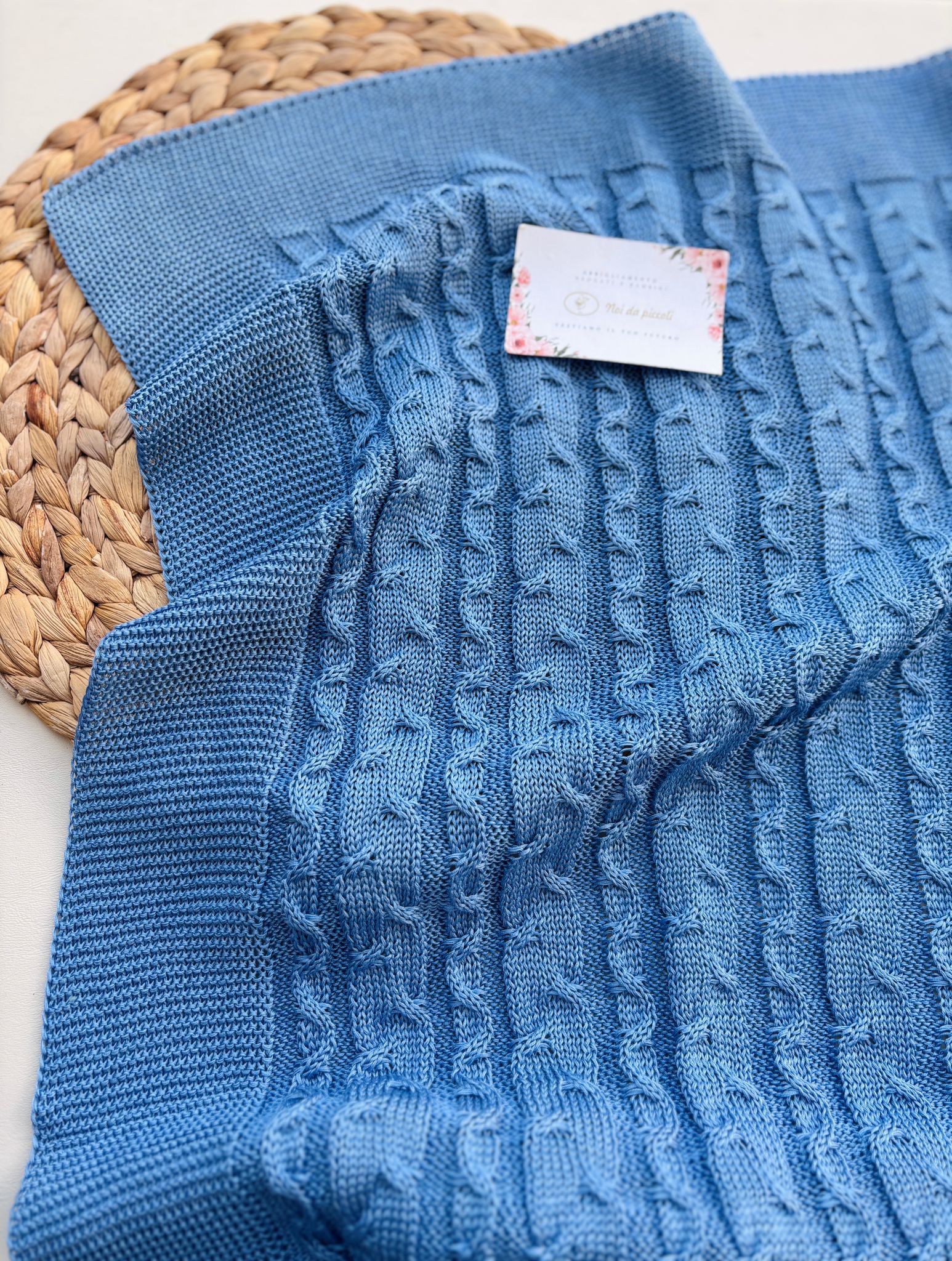 Coperta 100% FILO DI COTONE AVION