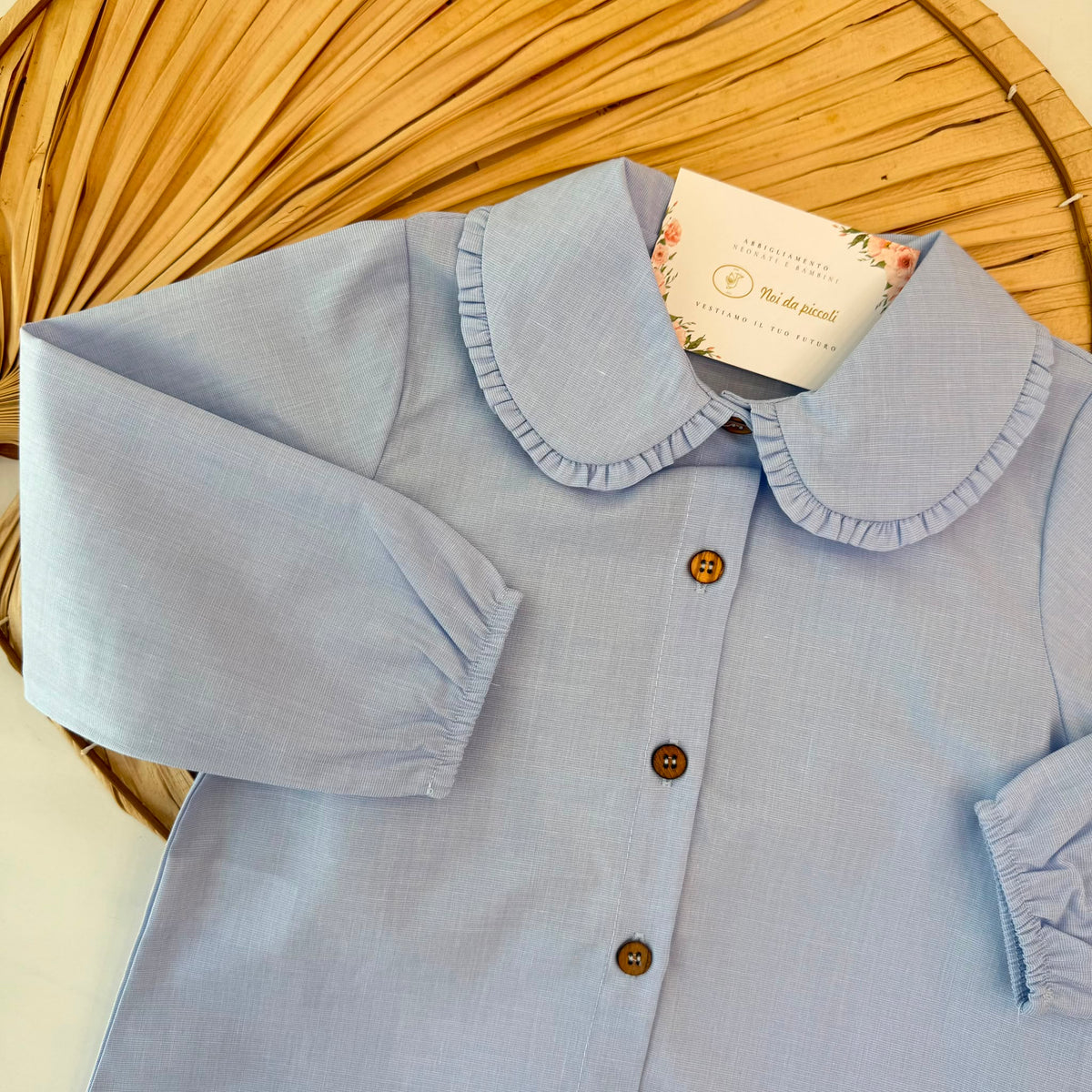 CAMICIA IN COTONE CALDO CIELO