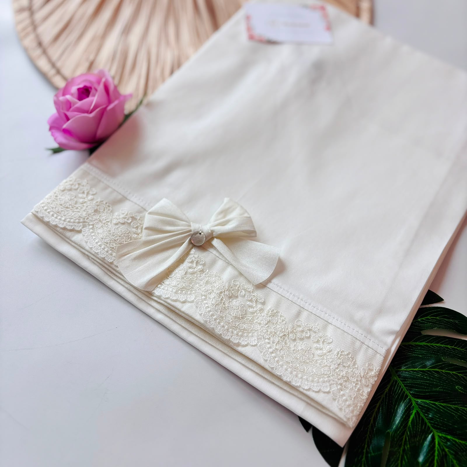 set lenzuola 100 % COTONE PANNA