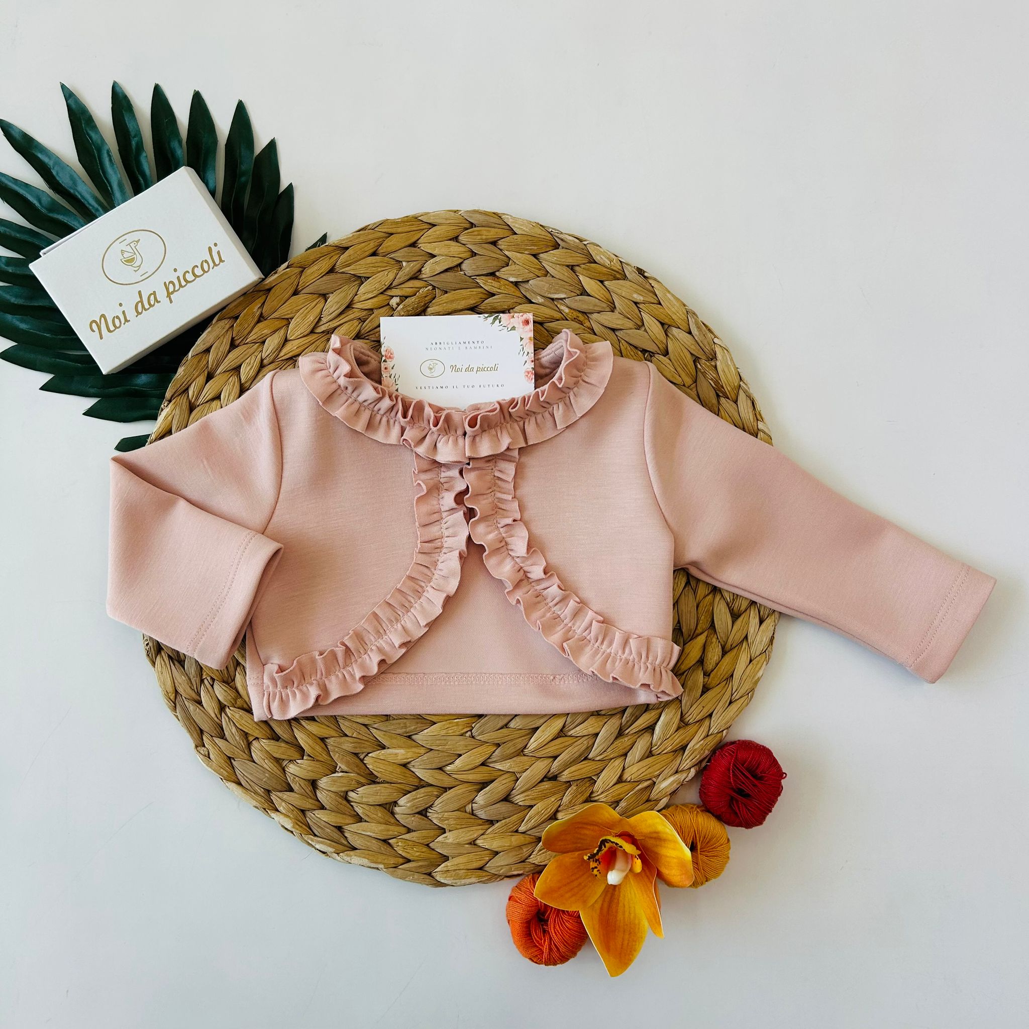 GOLFINO COTONE CALDO ROSA