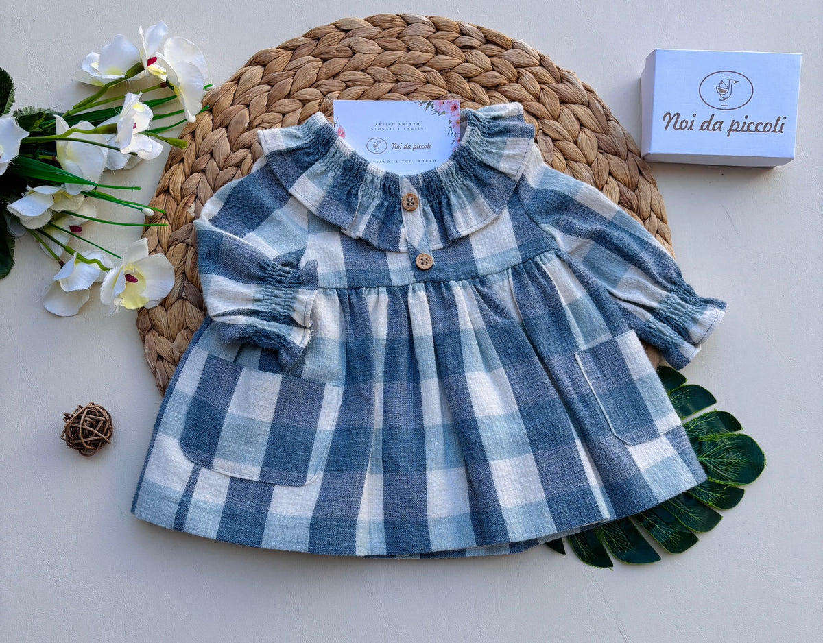 vestina COTONE CALDO BLU - Noi da piccoli
