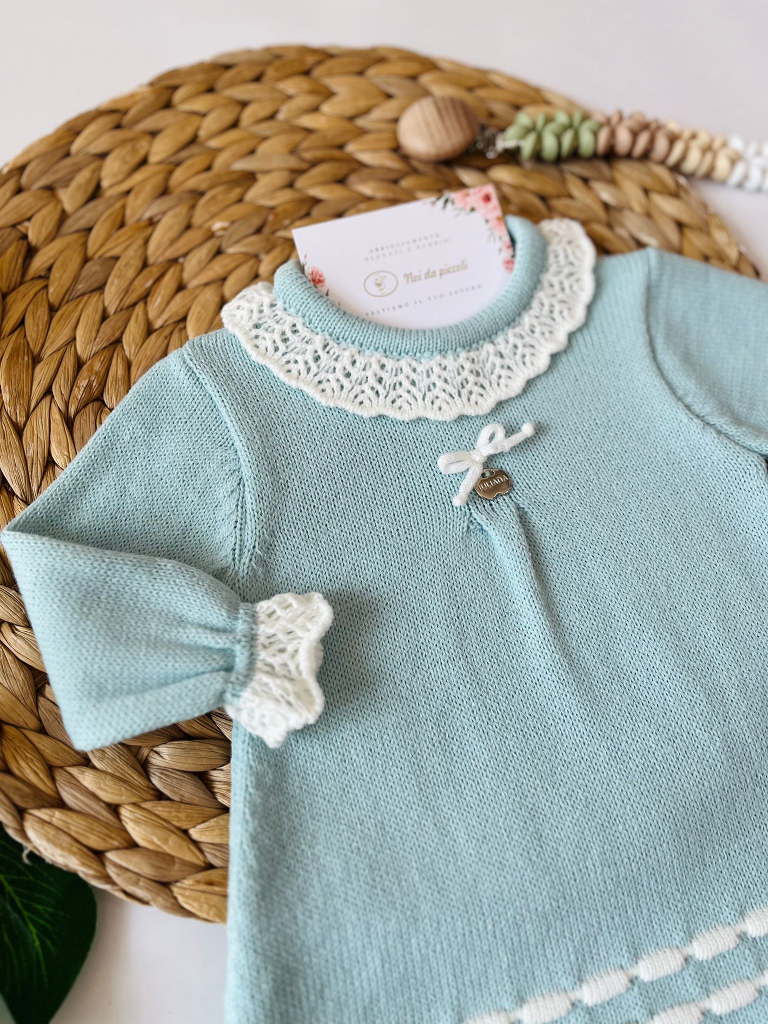 VESTINA FILATO CALDO 100% ACRILICO AGATEA - Noi da piccoli