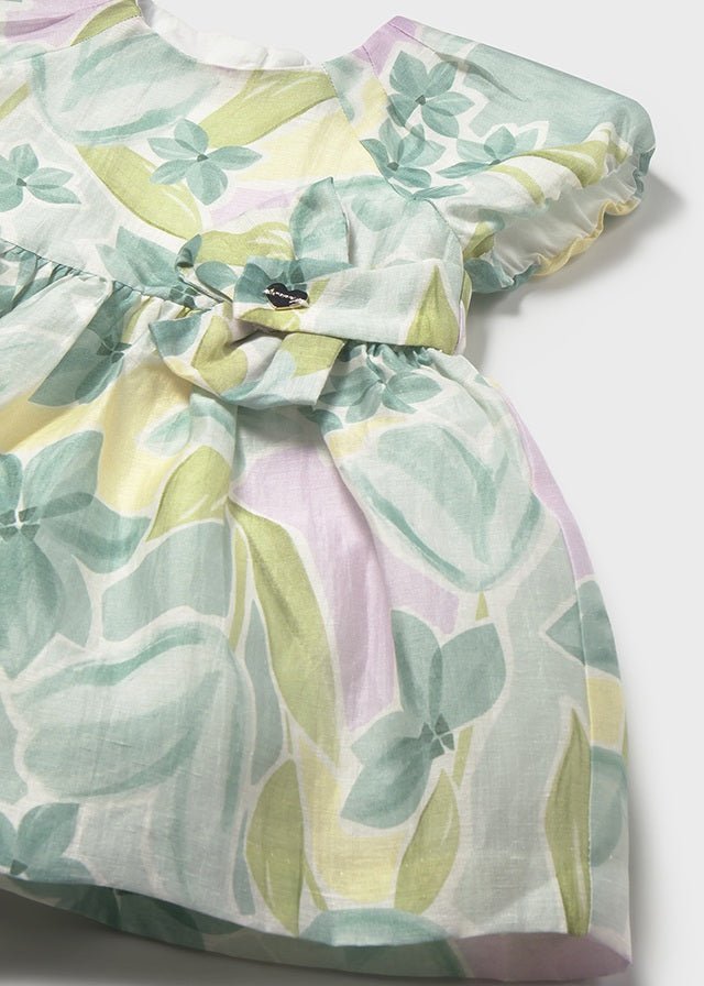 VESTINA IN COTONE VERDE - Noi da piccoli