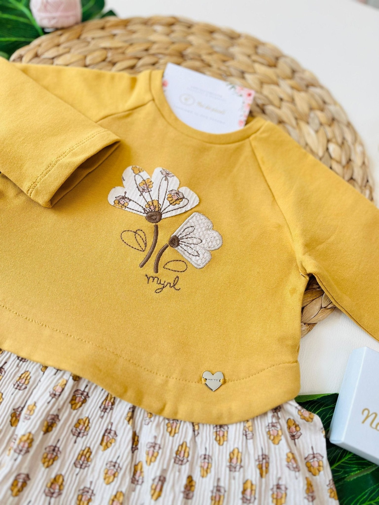 VESTINA IN FELPA MIEL - Noi da piccoli