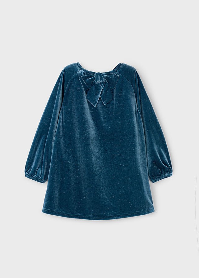 VESTINA IN VELLUTO CON BRILLANTINI OCEANO - Noi da piccoli