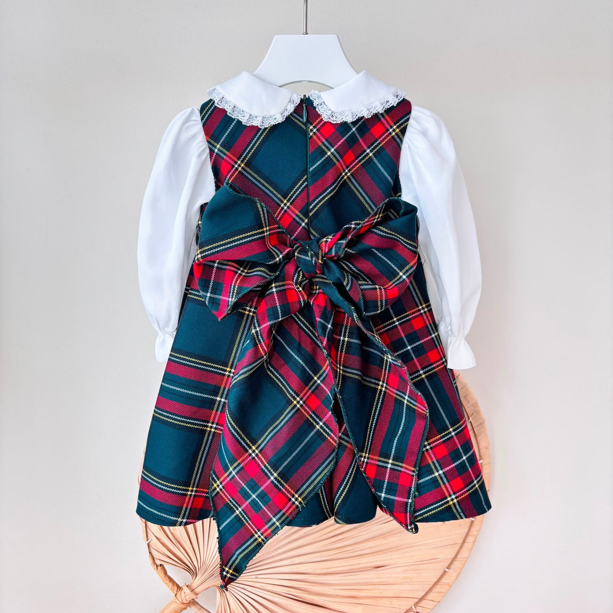 Vestino Tartan Verde Isabel - Noi da piccoli