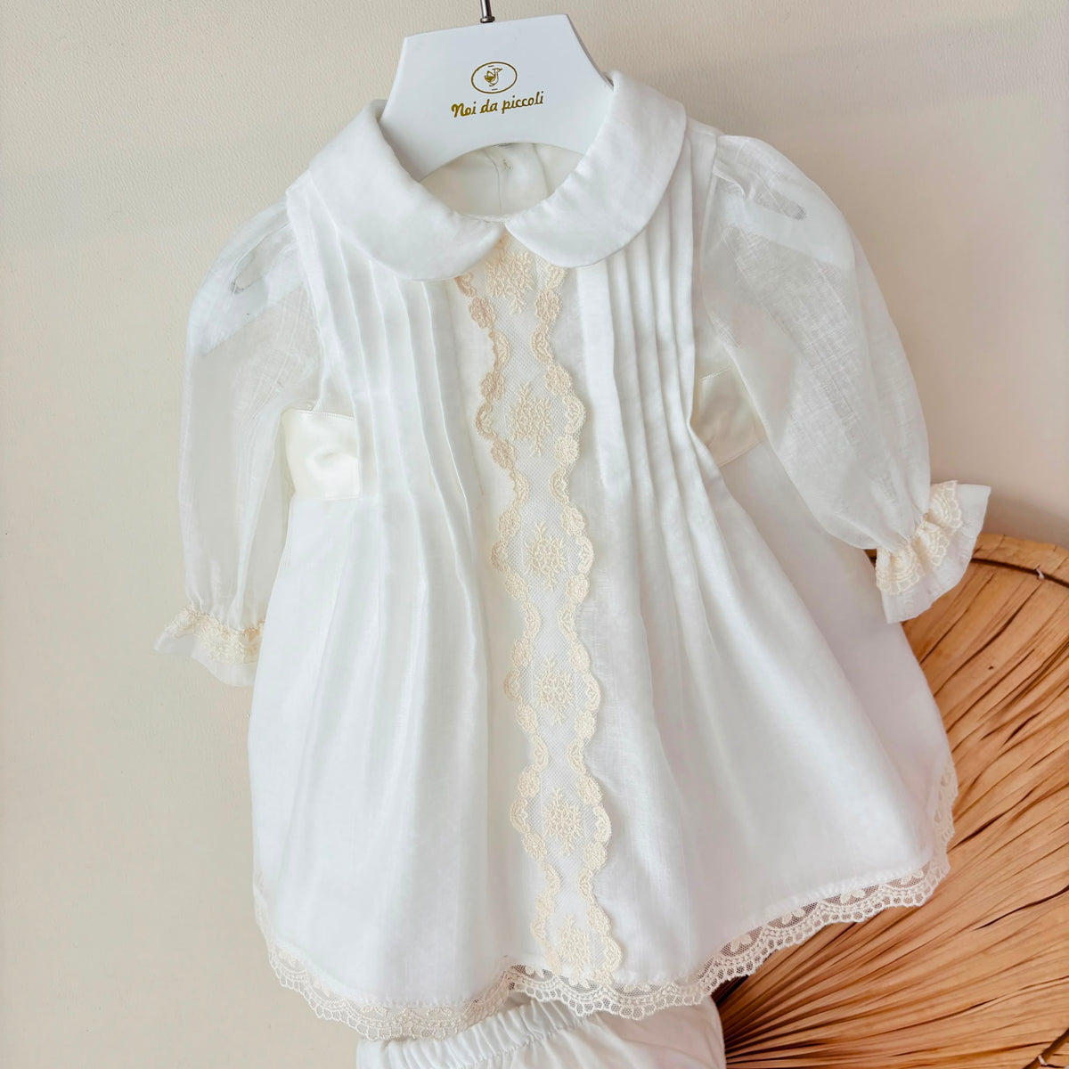 vestito cerimoniale incanto Avorio - Noi da piccoli