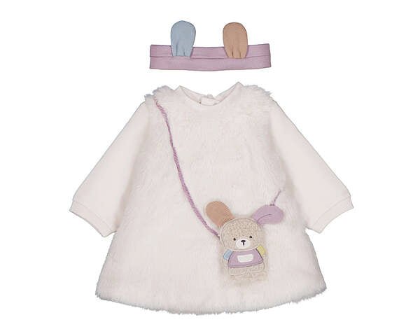 VESTITO COTONE CALDO PANNA - Noi da piccoli