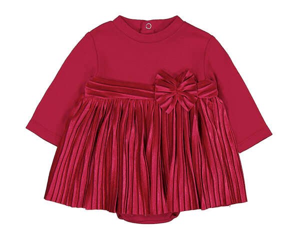 VESTITO COTONE CALDO ROSSO - Noi da piccoli