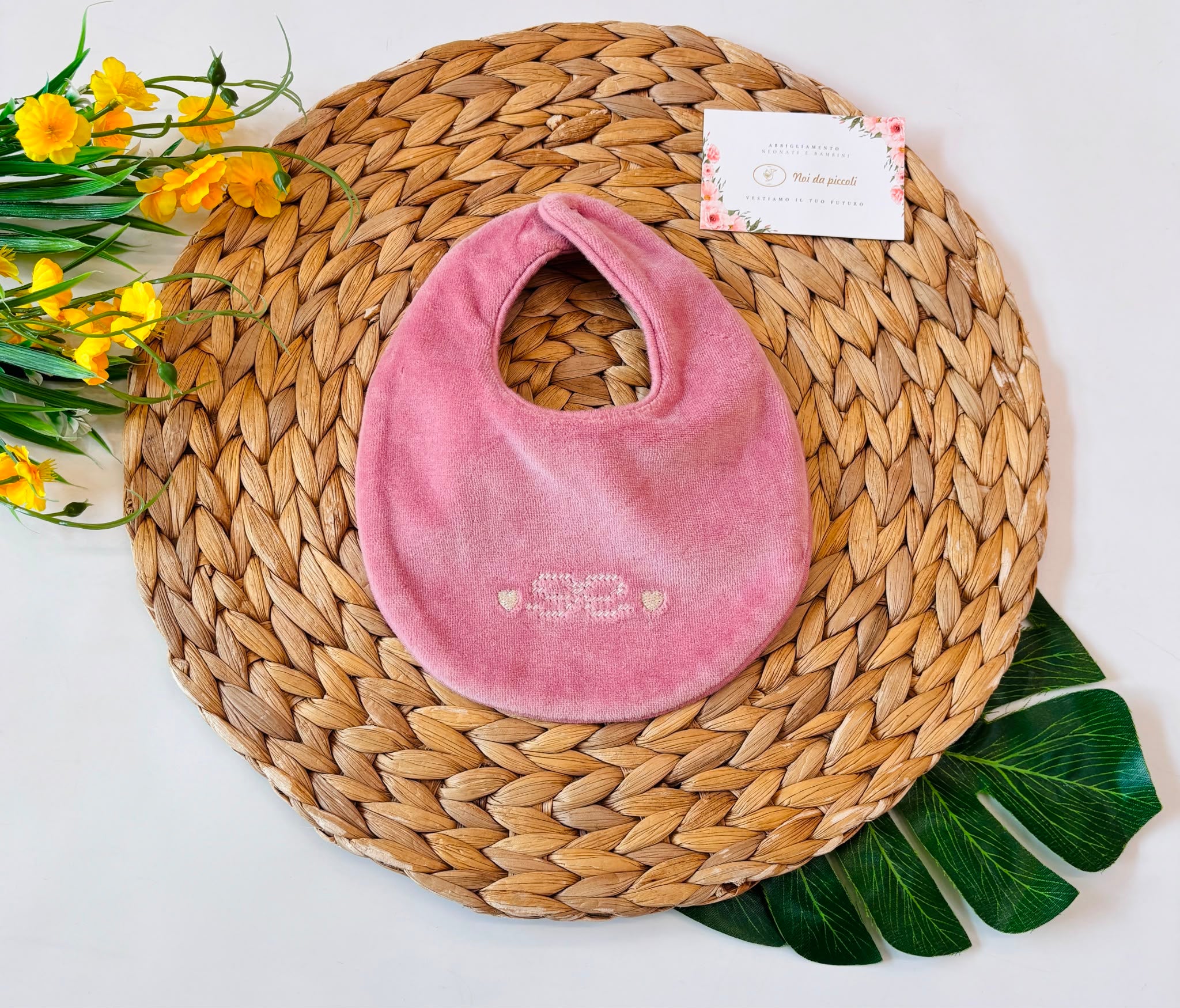 BAVETTA COTONE CALDO ROSA