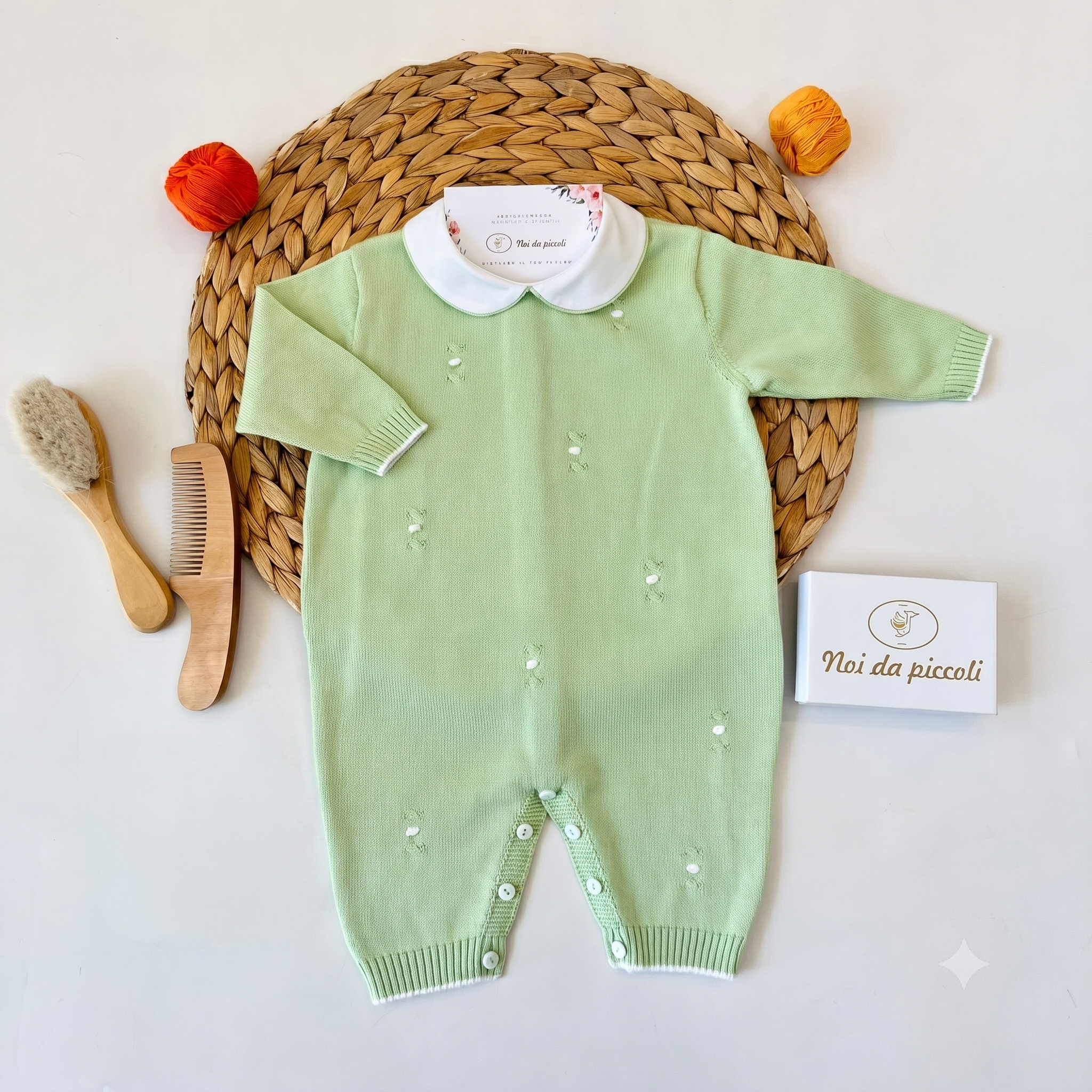 TUTINA 100% FILO DI COTONE VERDE