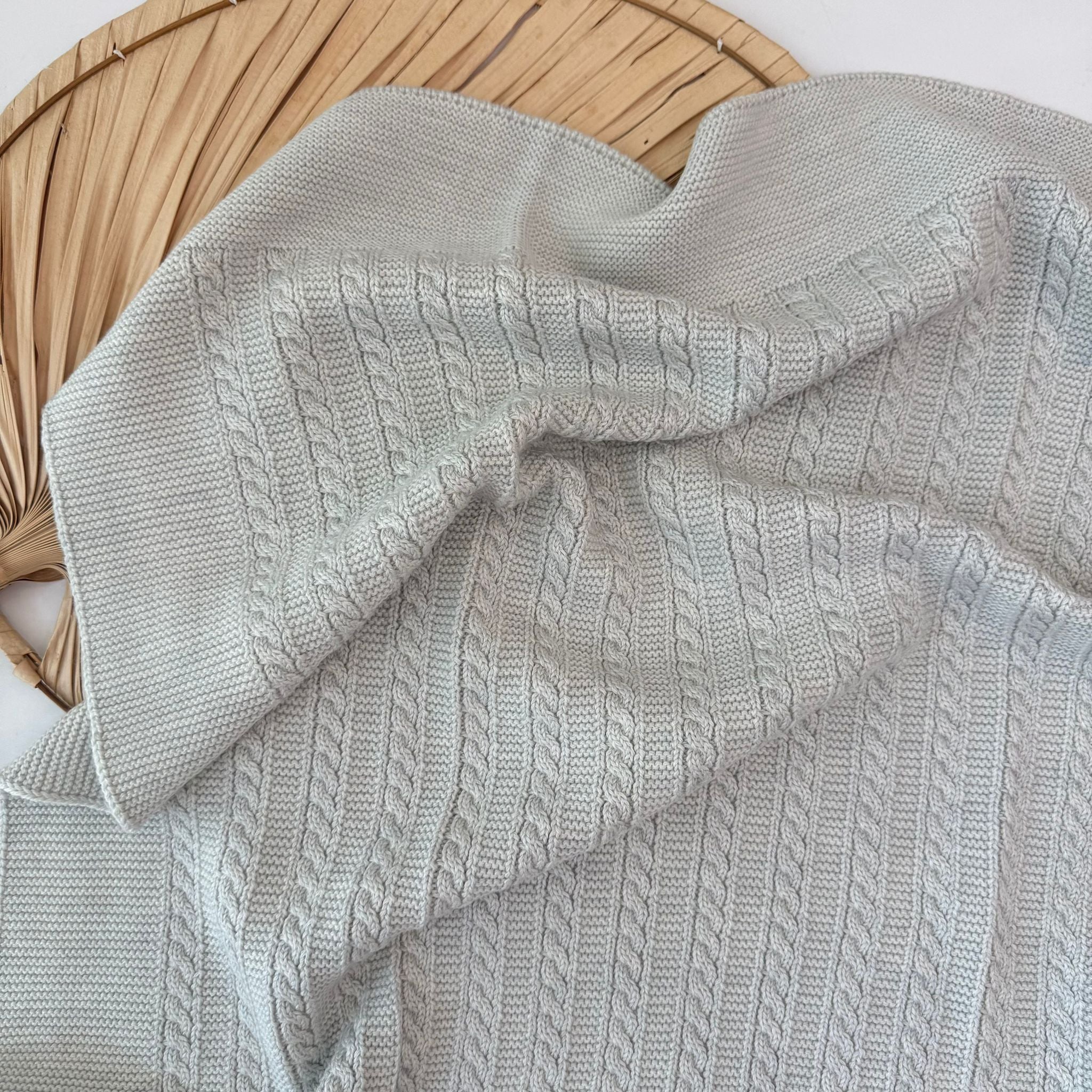 COPERTINA 100% PURA LANA MERINO EXTRAFINE GRIGIO