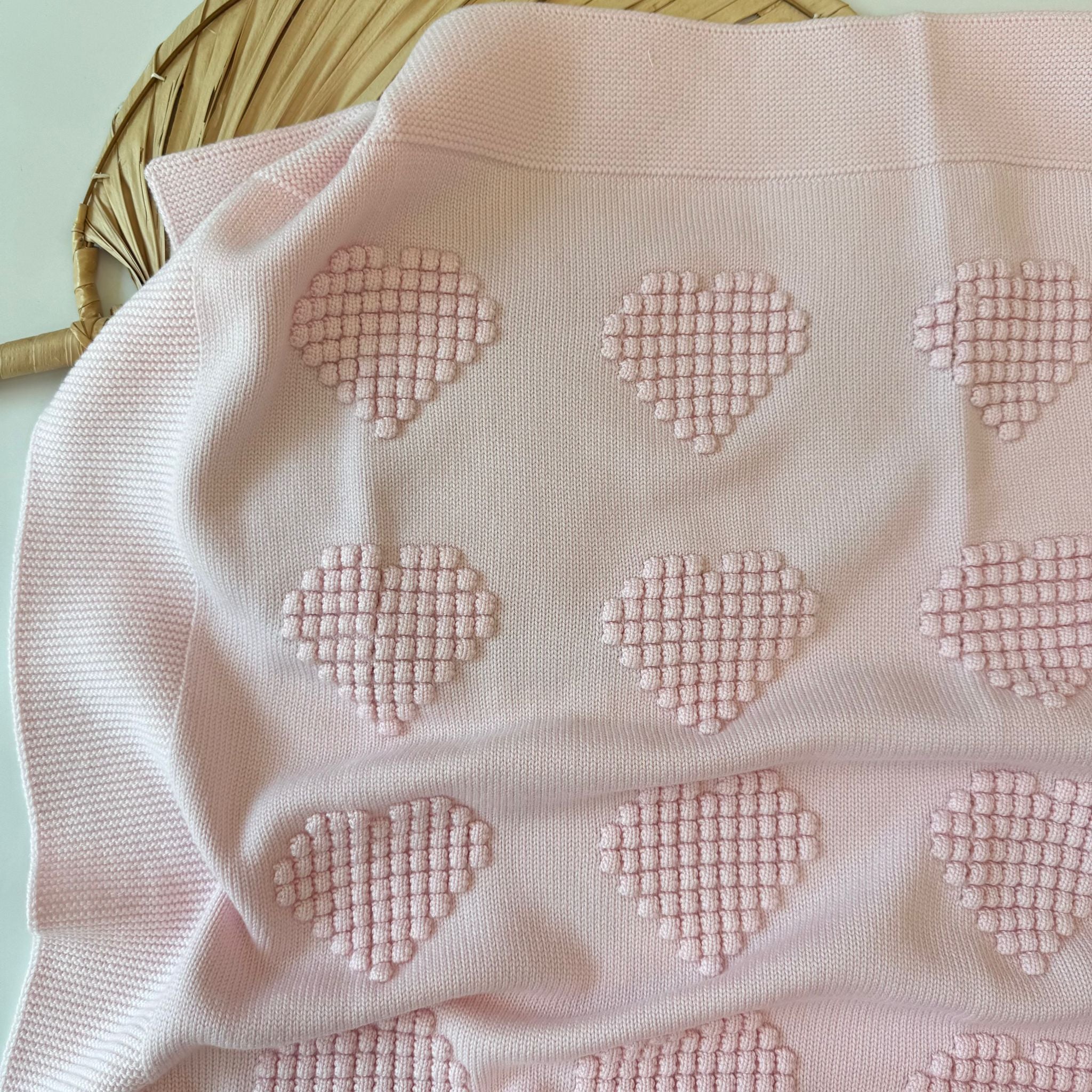 COPERTINA 100% PURA LANA MERINO EXTRAFINE ROSA