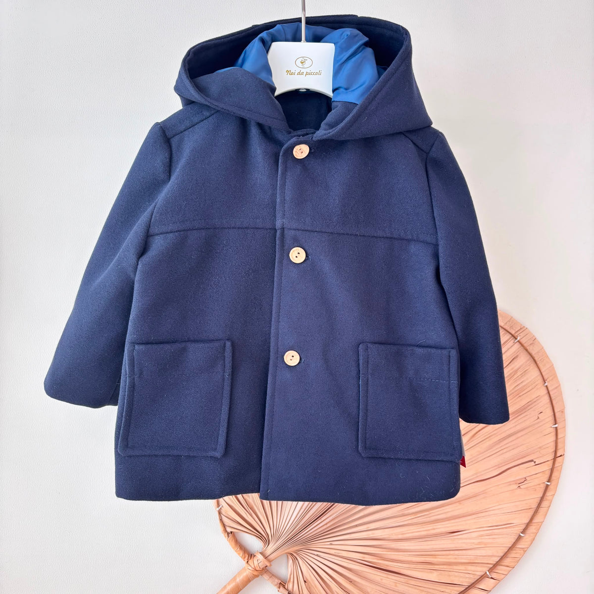 CAPPOTTO IN PANNO BLU