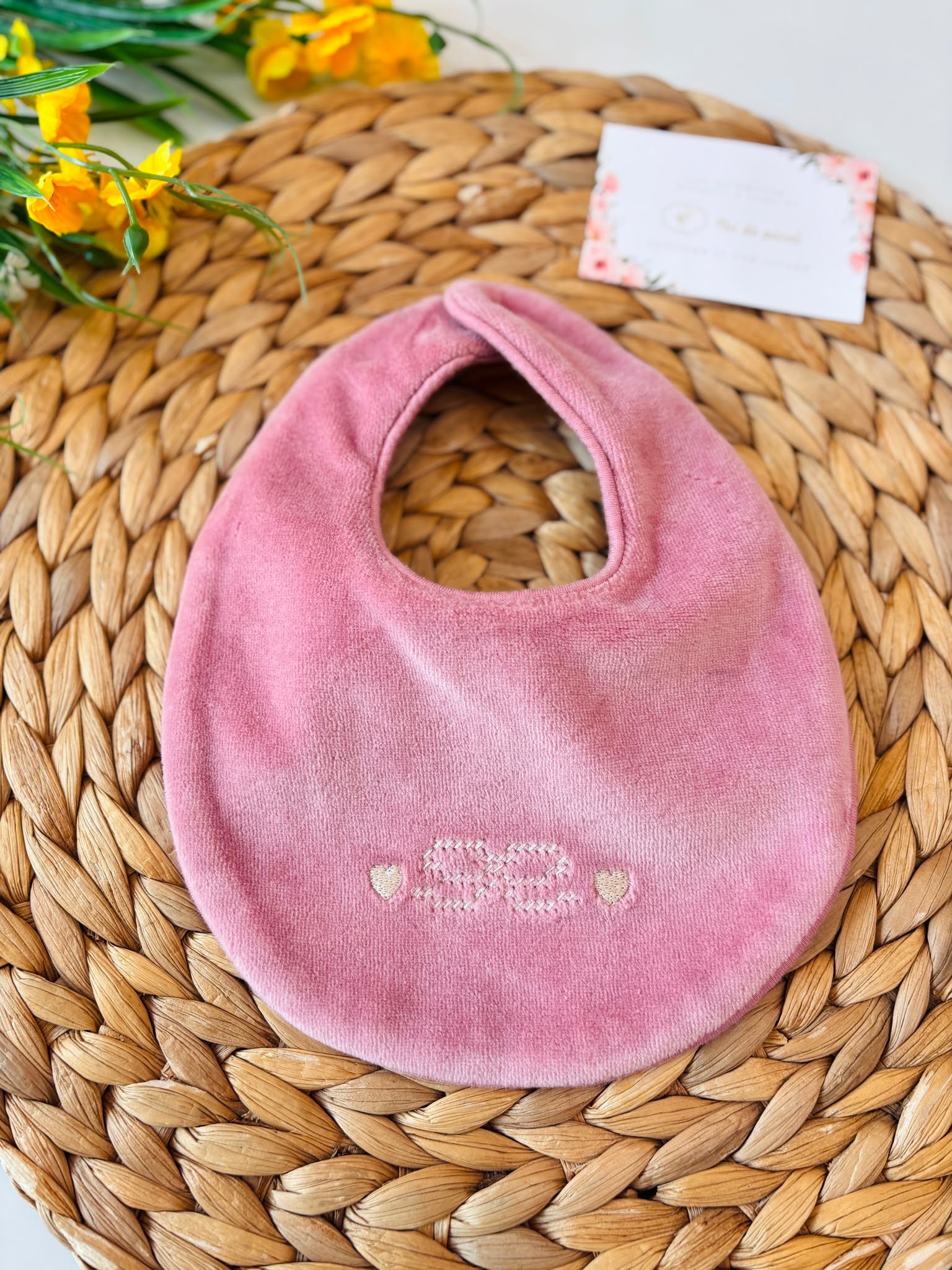 BAVETTA COTONE CALDO ROSA