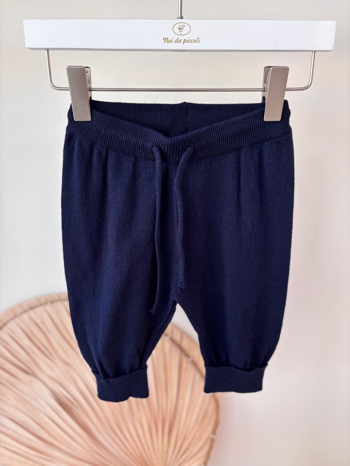 COMPLETO COTONE CALDO BLU NAVY